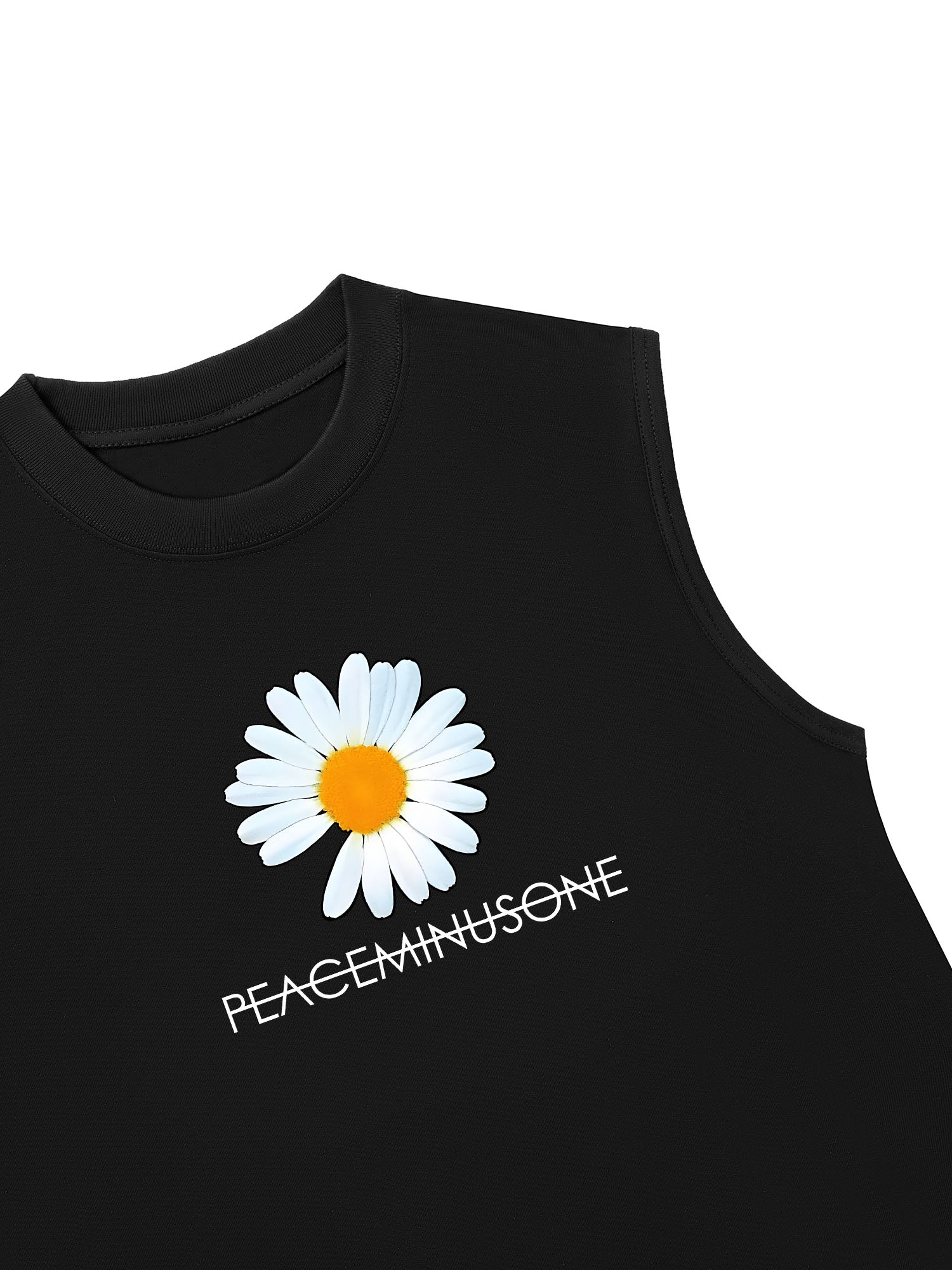 Áo Ba Lỗ Relaxed Fit Floral Peace Minusone