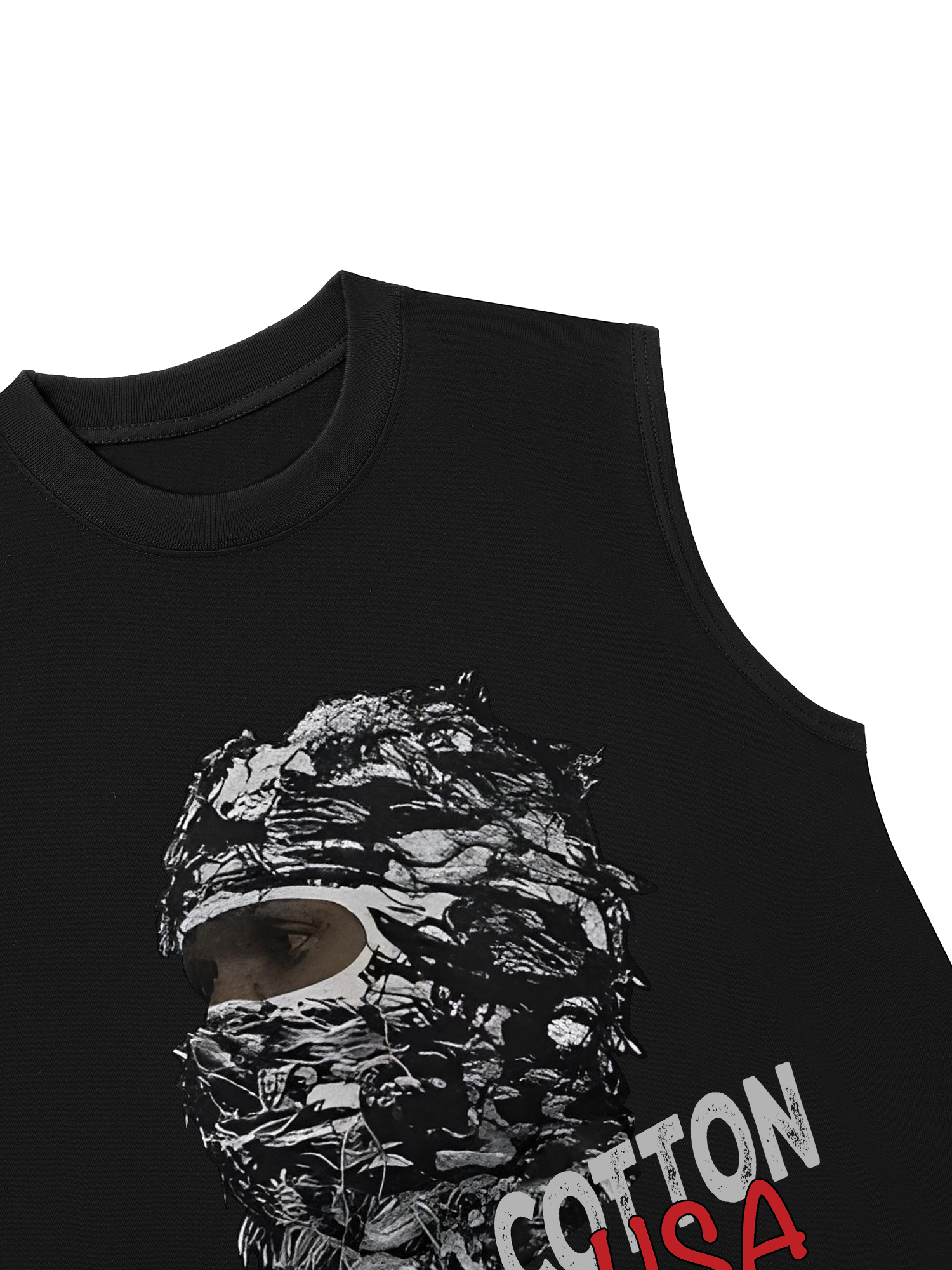 Áo Ba Lỗ Relaxed Fit Rapper Yeat Cotton USA