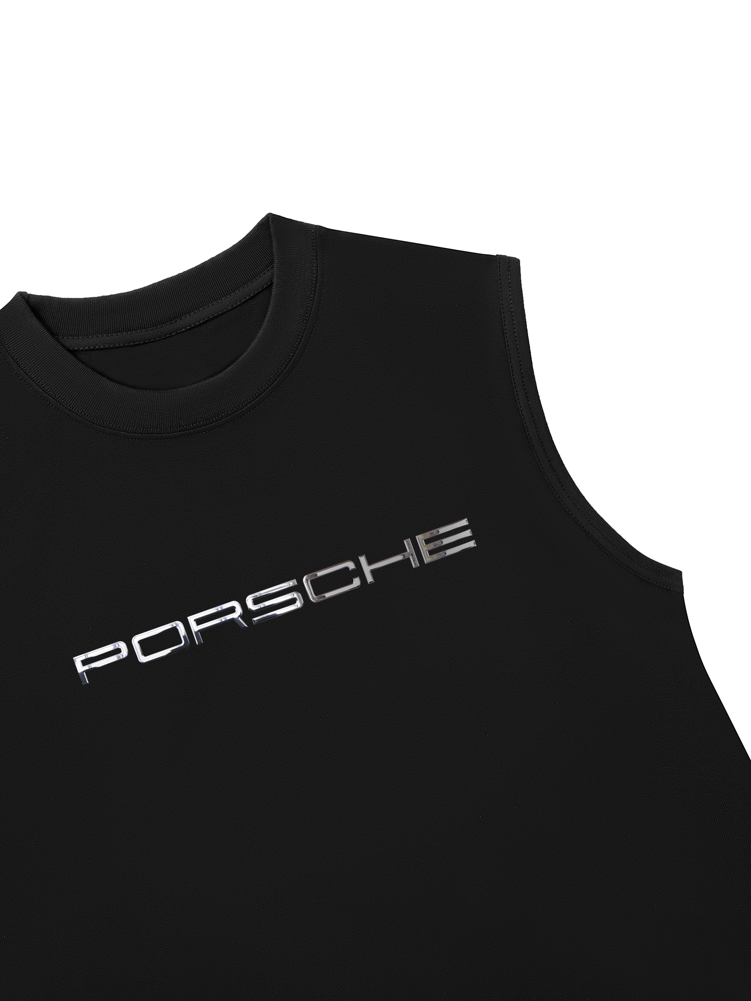 Áo Ba Lỗ Relaxed Fit Porsche Chrome Typo