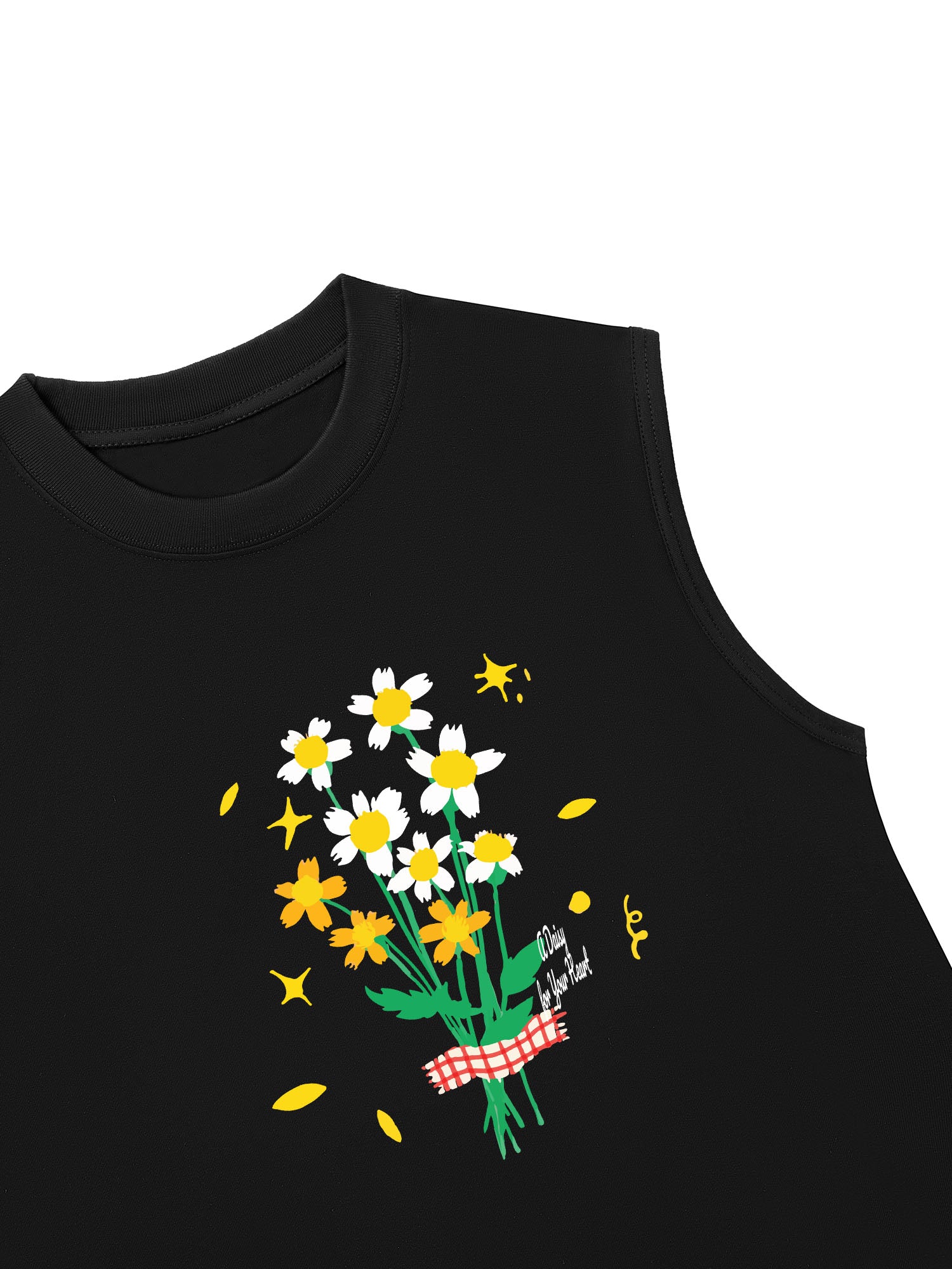 Áo Ba Lỗ Relaxed Fit A Daisy for Your Heart