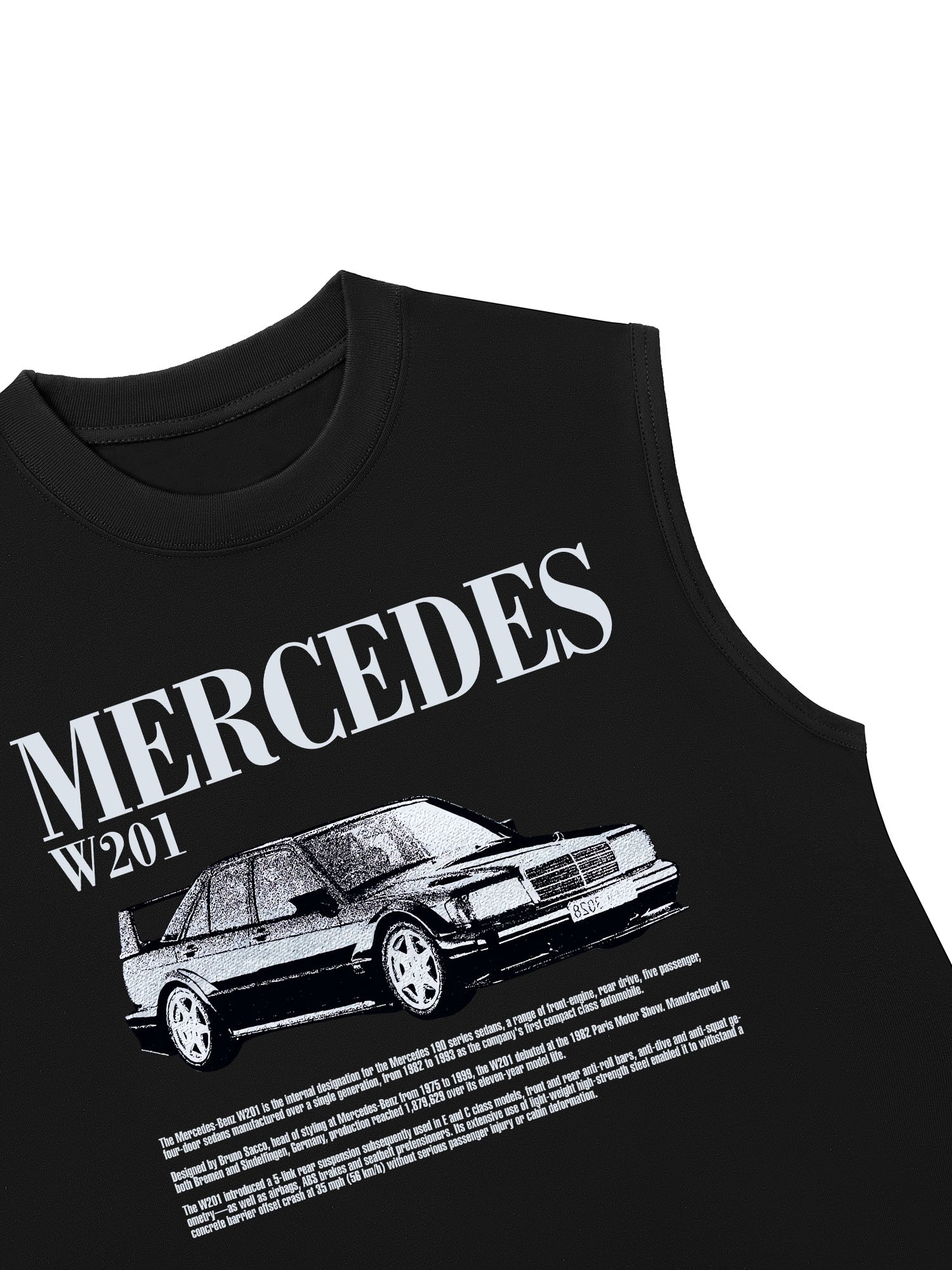 Áo Ba Lỗ Relaxed Fit Mercedes W201