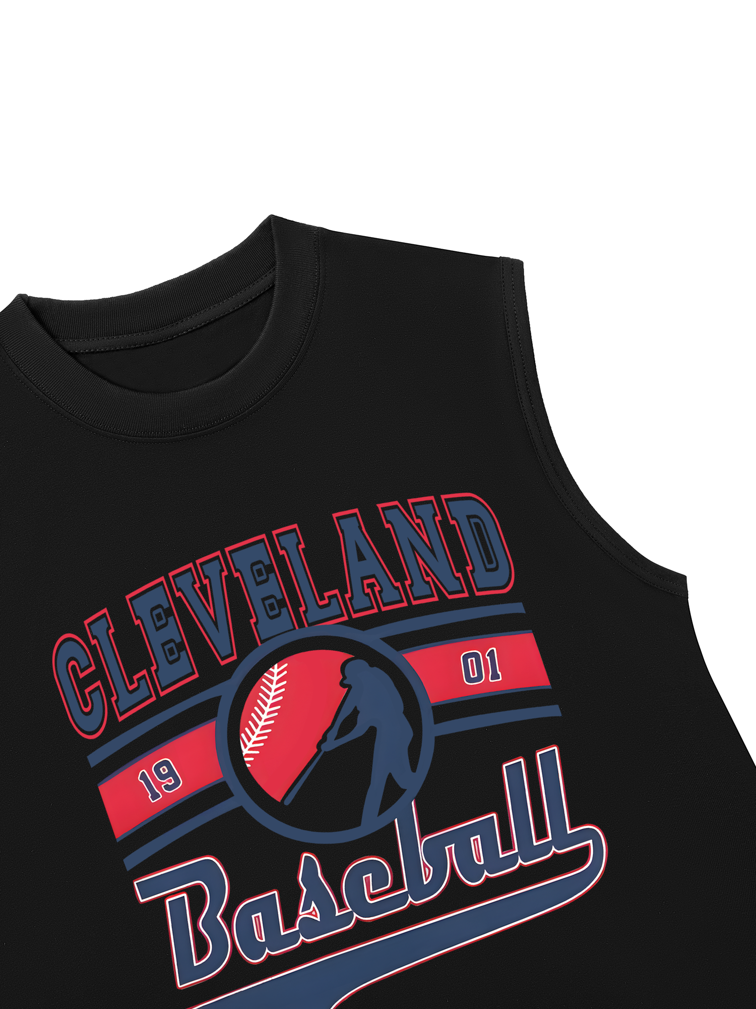 Áo Ba Lỗ Relaxed Fit Baseball Cleveland