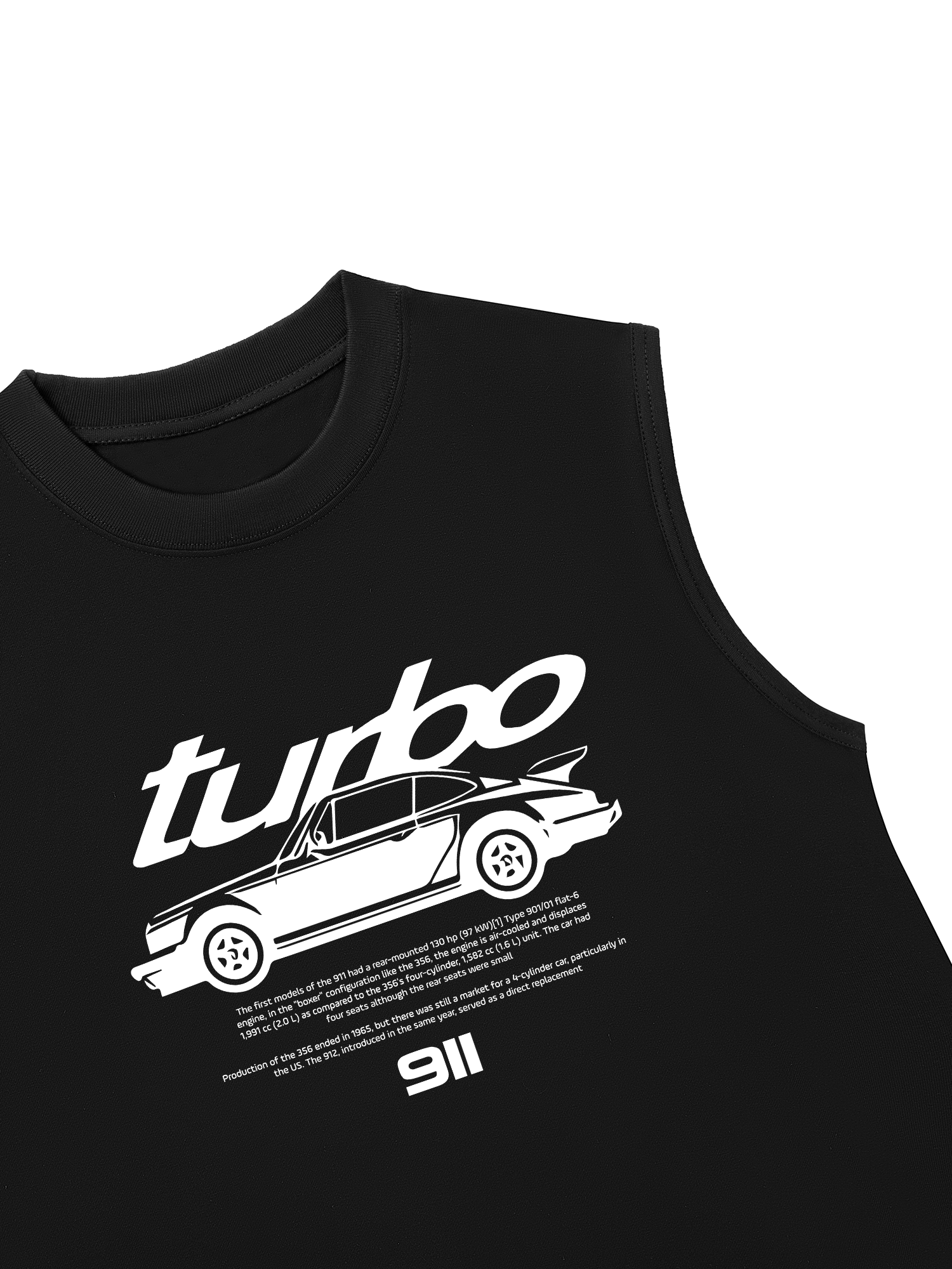 Áo Ba Lỗ Relaxed Fit Porsche Classic 911 Turbo
