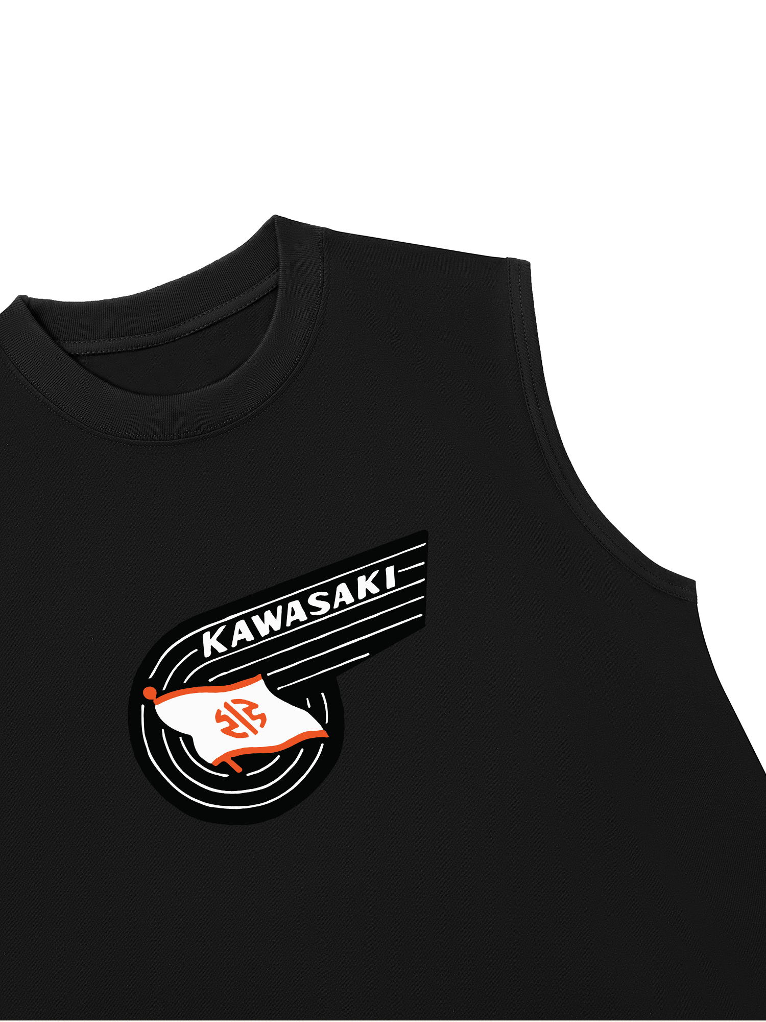 Áo Ba Lỗ Relaxed Fit Kawasaki Spirit