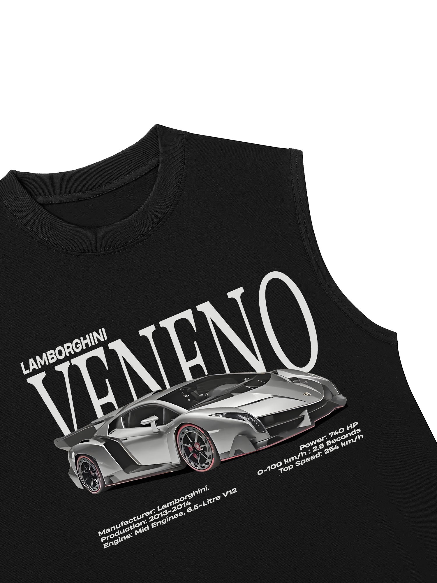 Áo Ba Lỗ Relaxed Fit Lamborghini Veneno Speed
