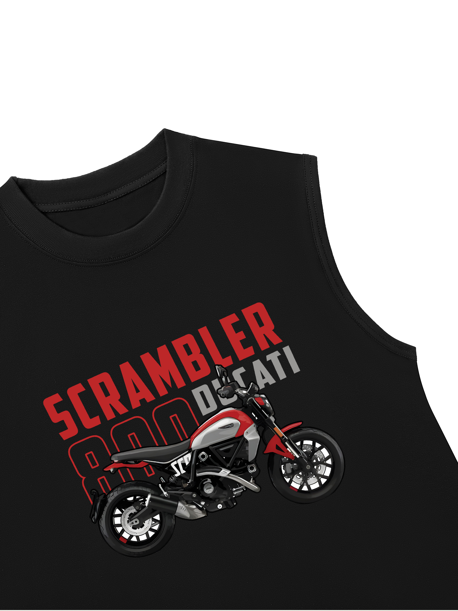 Áo Ba Lỗ Relaxed Fit Scrambler 800 Ducati