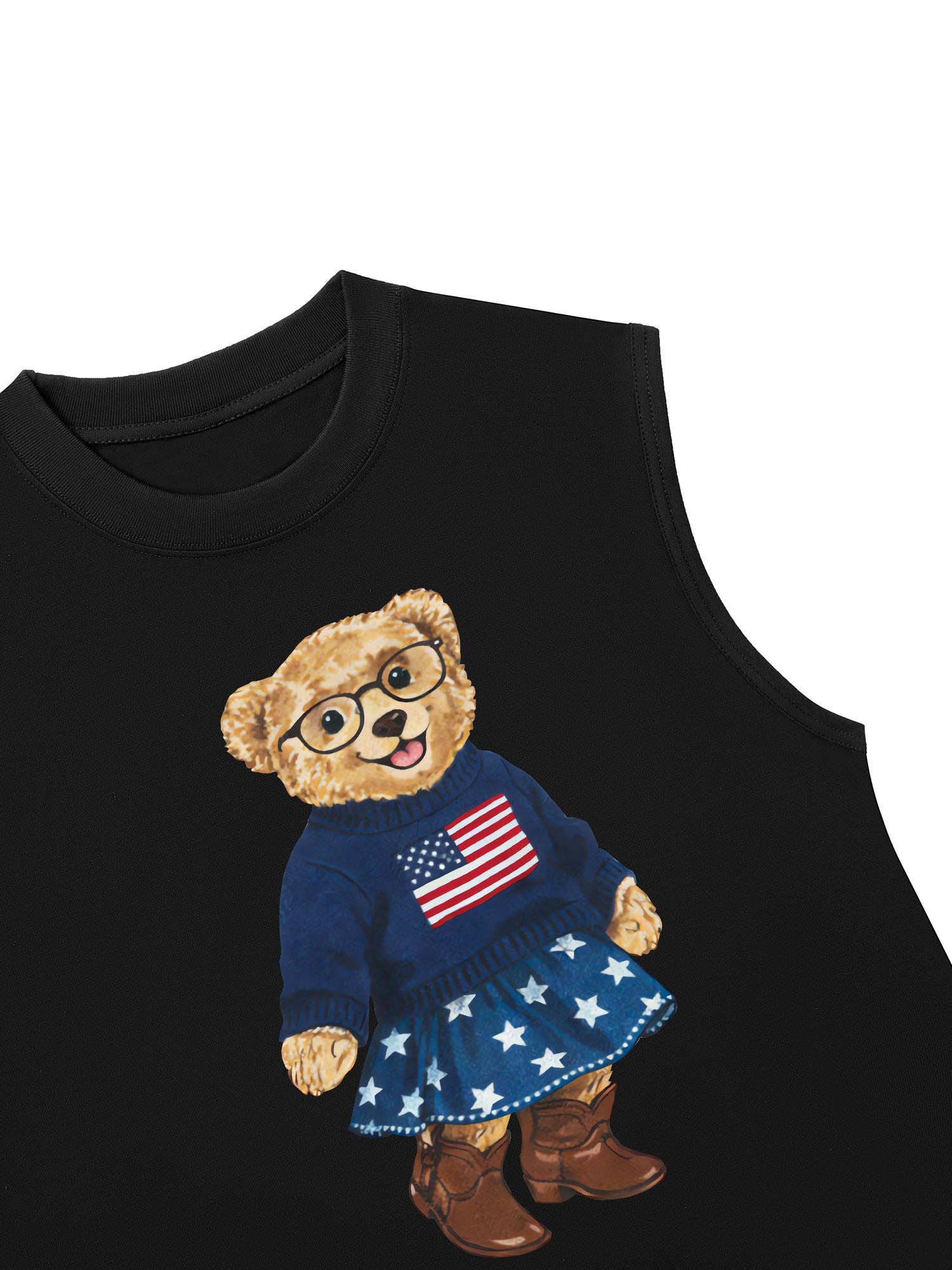 Áo Ba Lỗ Relaxed Fit American Girl