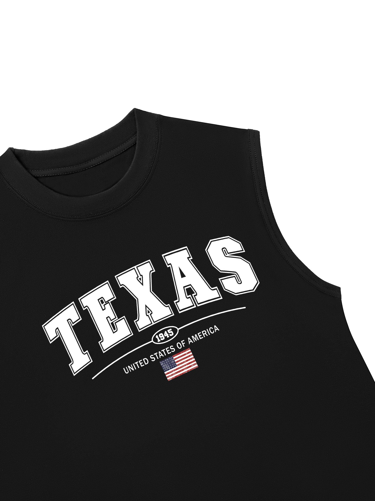 Áo Ba Lỗ Relaxed Fit USA Texas 1945