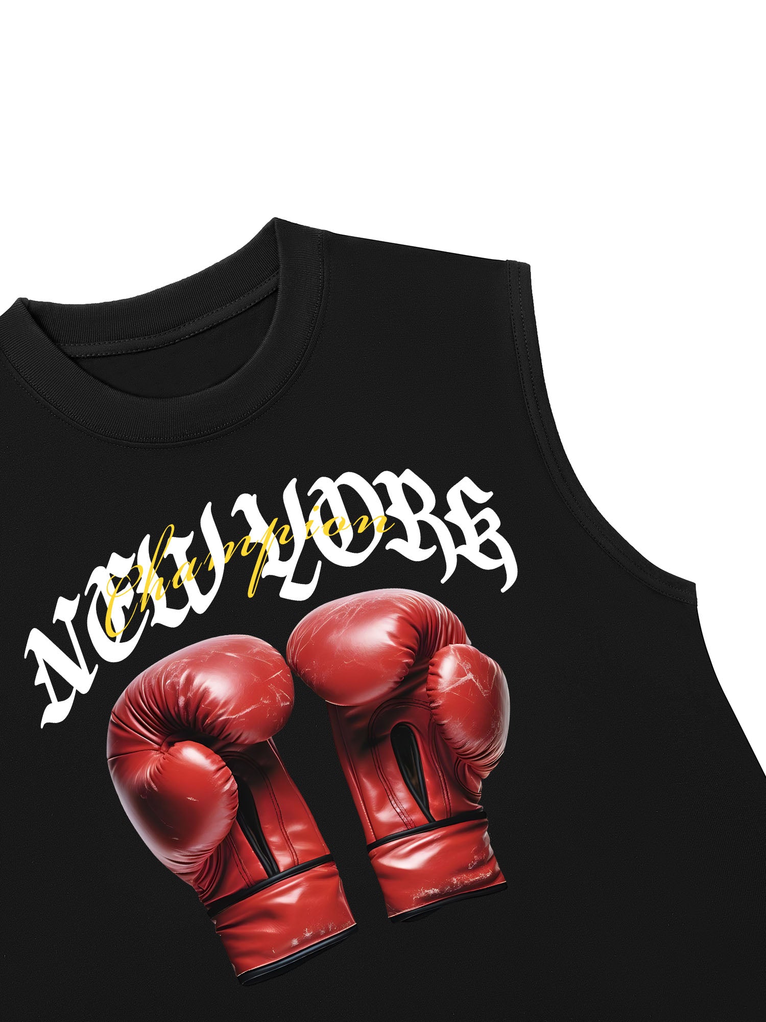 Áo Ba Lỗ Relaxed Fit Champions New York Boxing