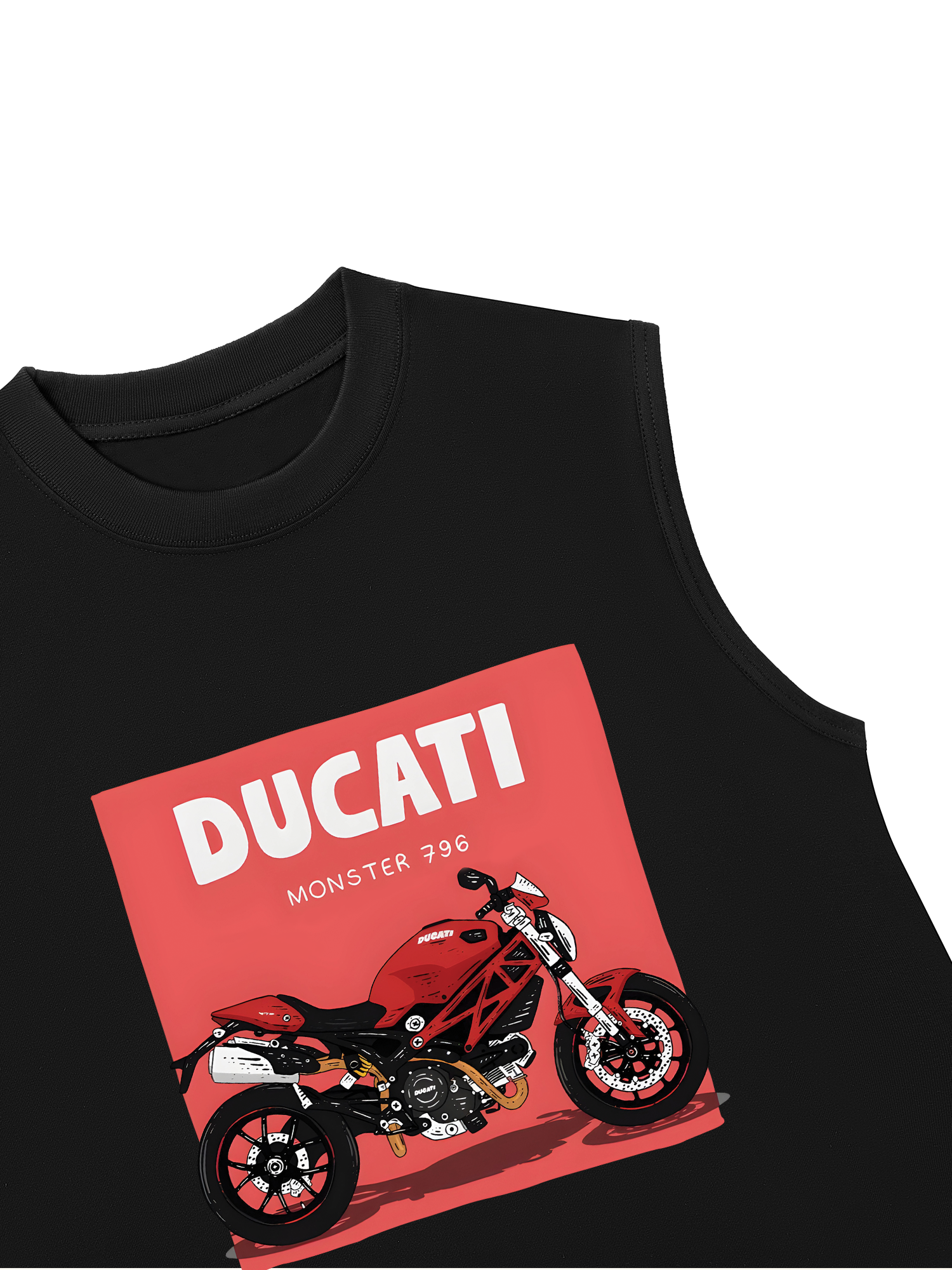 Áo Ba Lỗ Relaxed Fit Ducati Monster 796