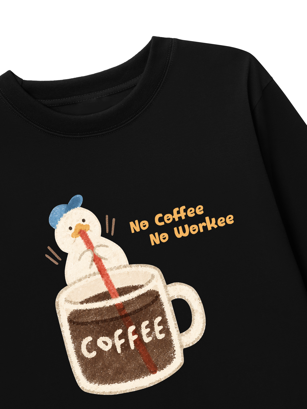 Áo Thun Dài Tay No Coffee No Workee