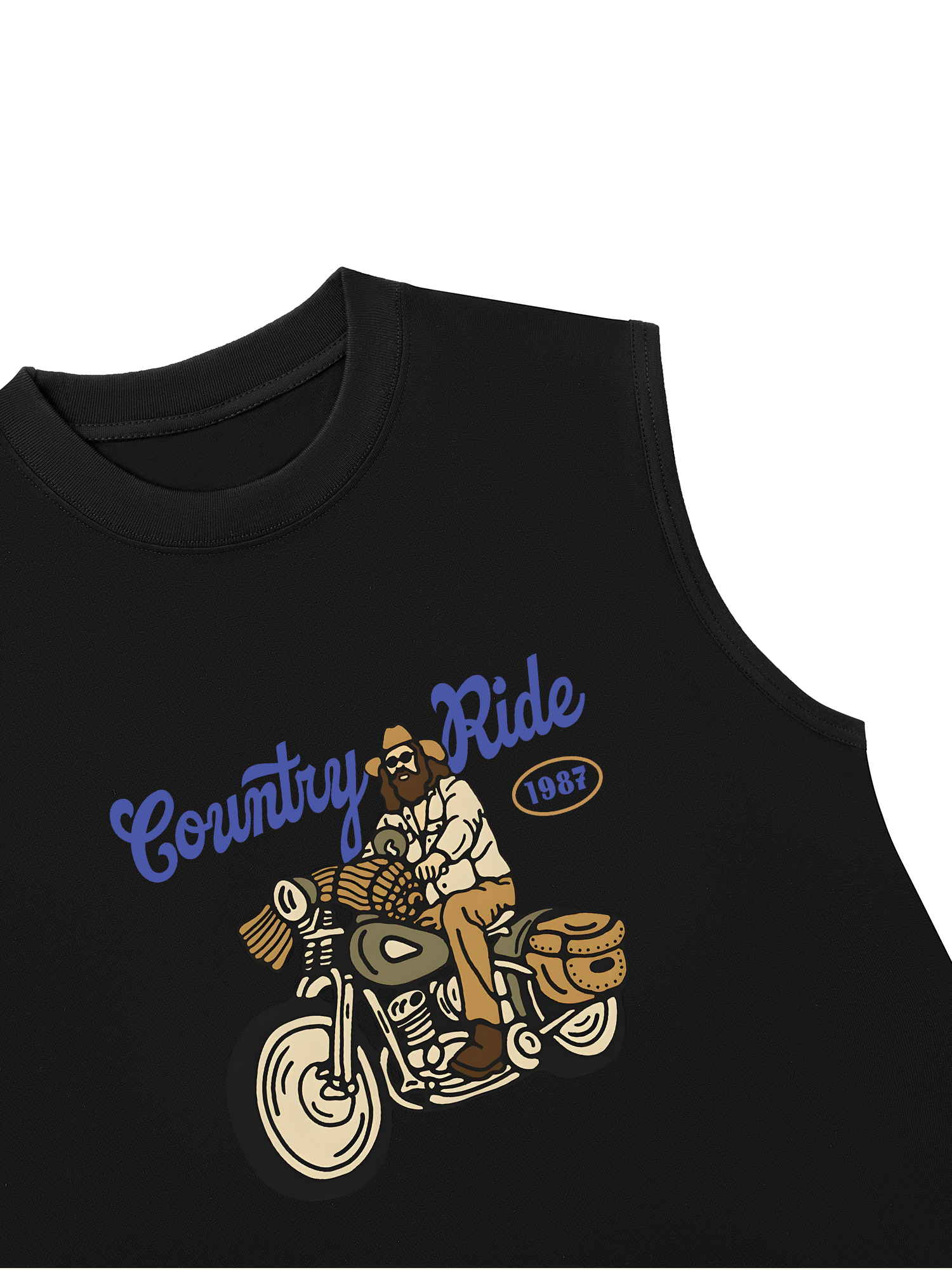 Áo Ba Lỗ Relaxed Fit Country Ride