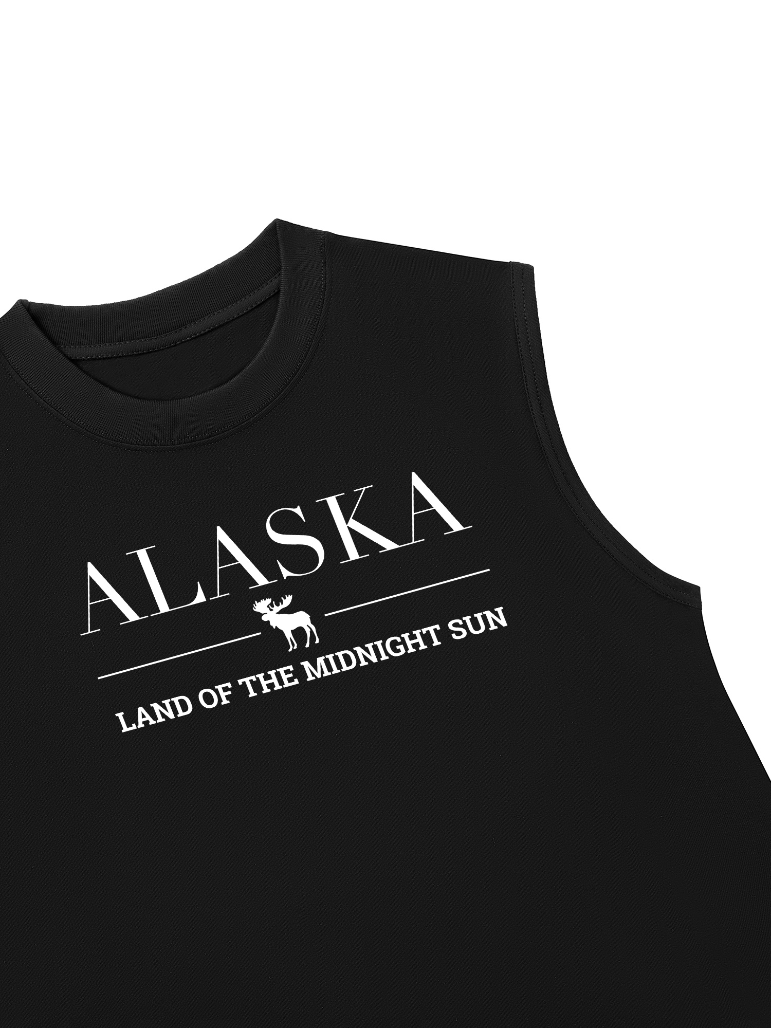 Áo Ba Lỗ Relaxed Fit Alaska Land Of The Midnight Sun