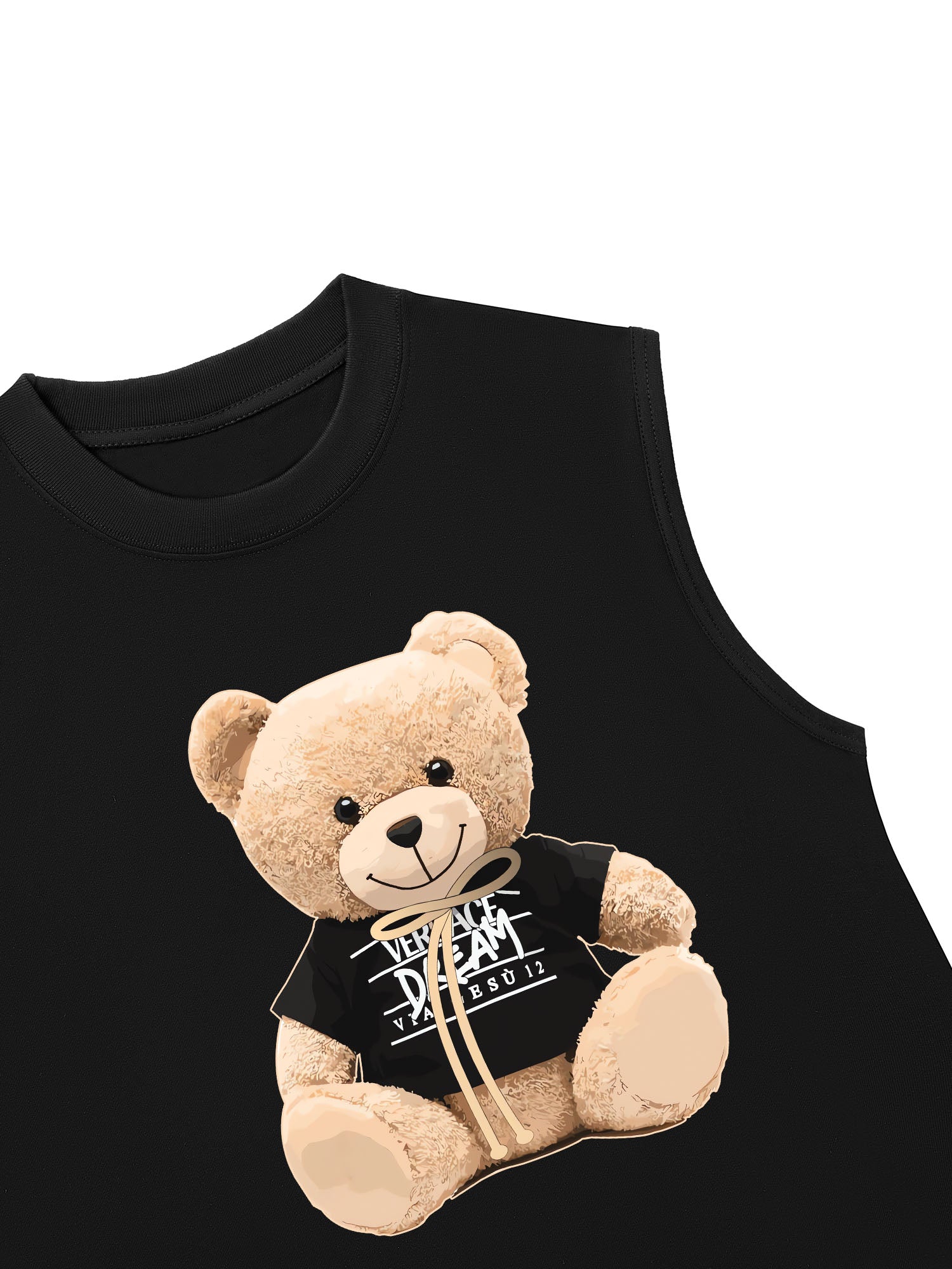 Áo Ba Lỗ Relaxed Fit Vintage Bear
