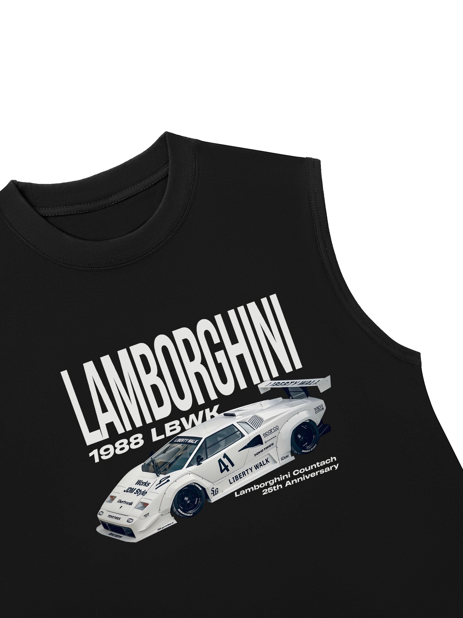 Áo Ba Lỗ Relaxed Fit Lamborghini 25th Anniversary