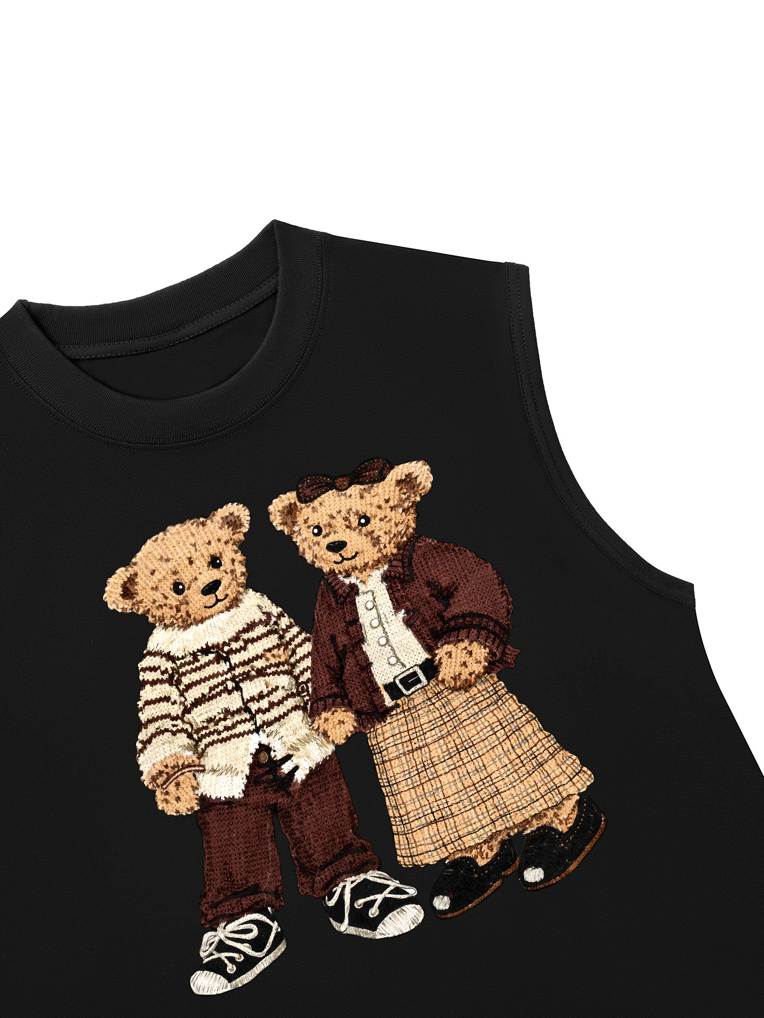 Áo Ba Lỗ Relaxed Fit Couple Bear