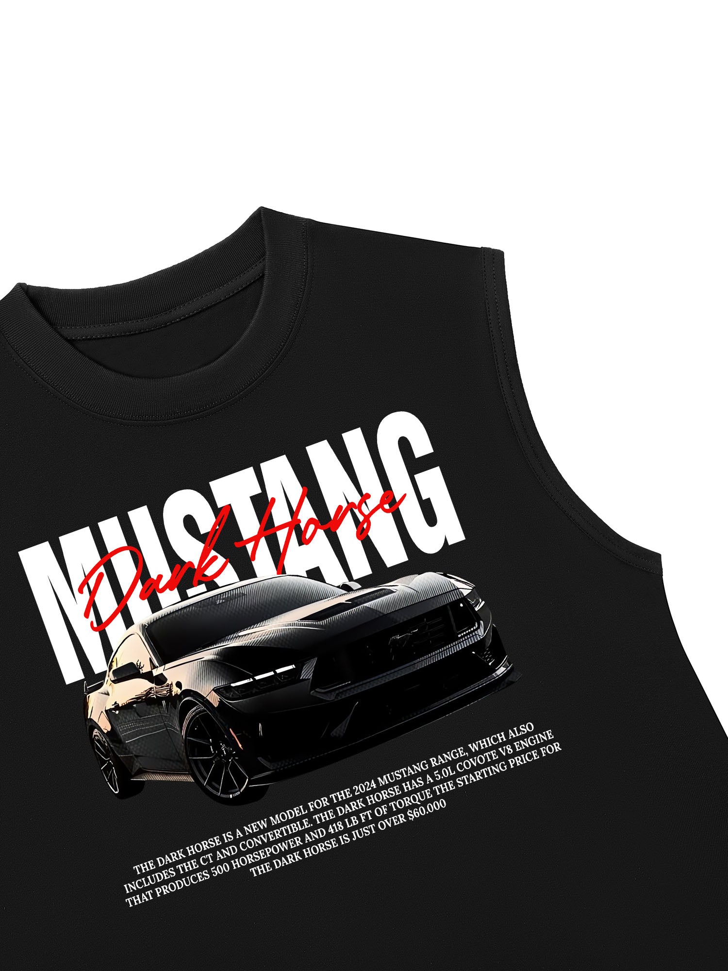 Áo Ba Lỗ Relaxed Fit Ford Mustang Dark Horse