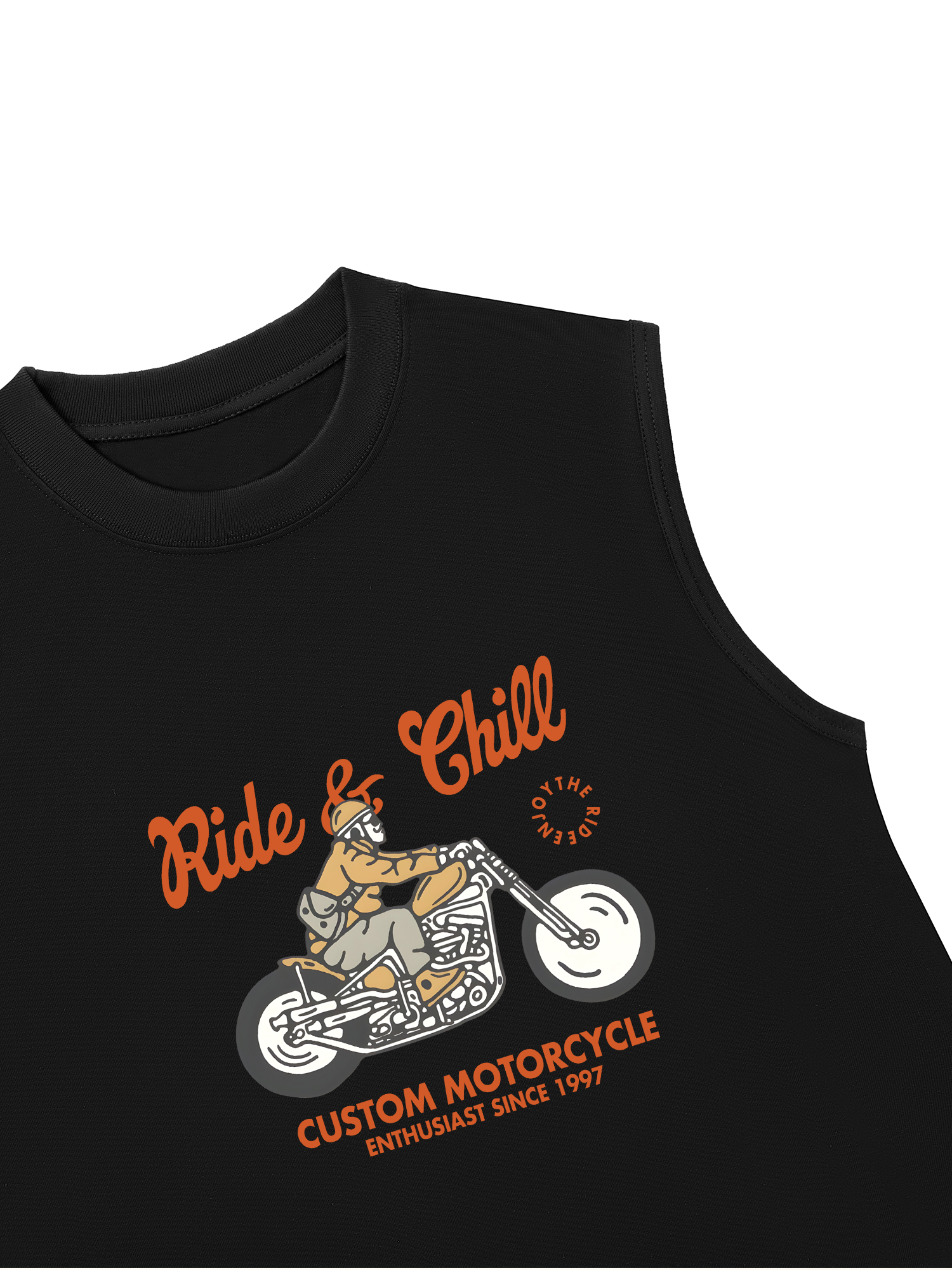 Áo Ba Lỗ Relaxed Fit Ride & Chill