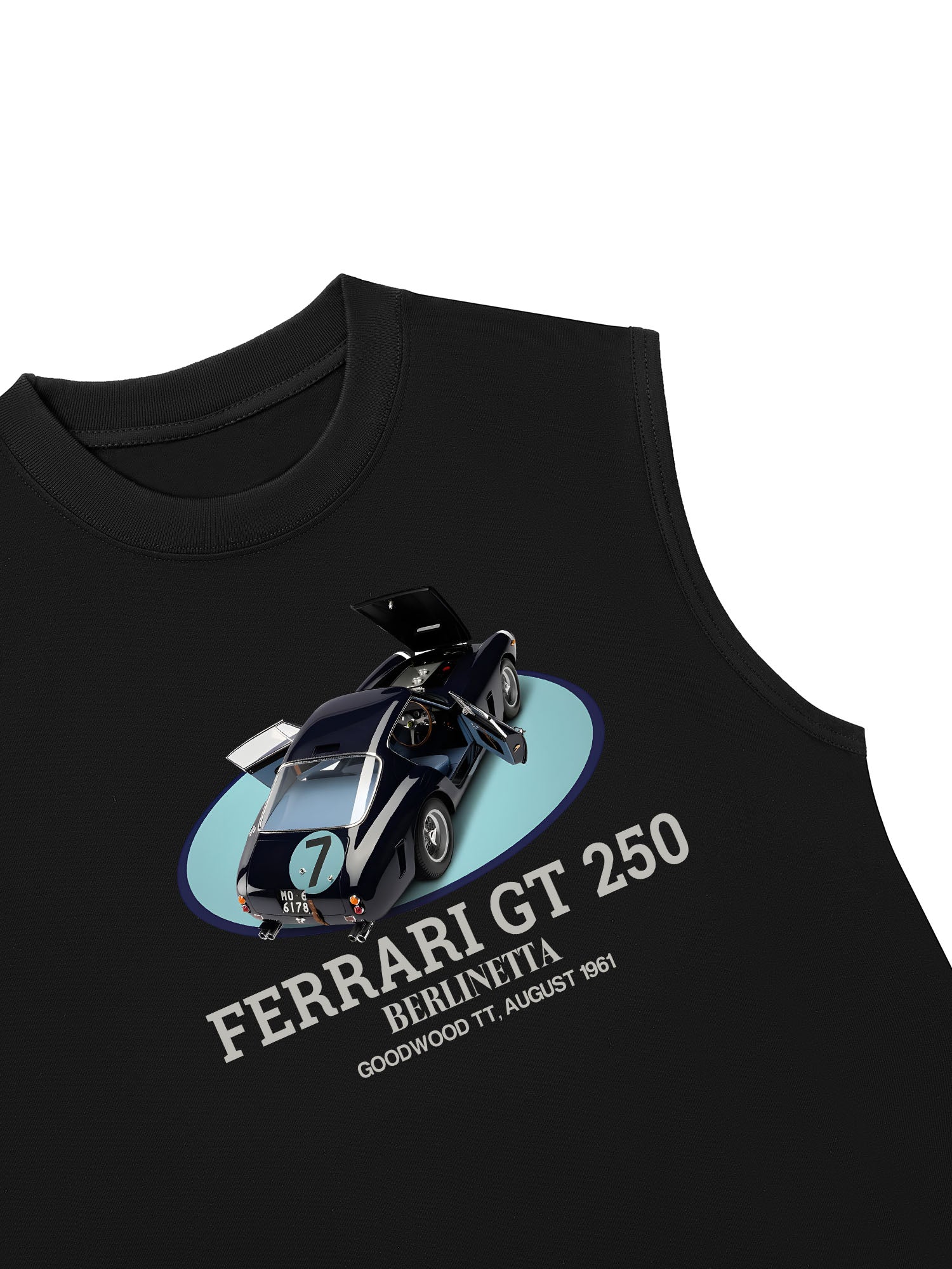 Áo Ba Lỗ Relaxed Fit Ferrari Berlinetta Goodwood