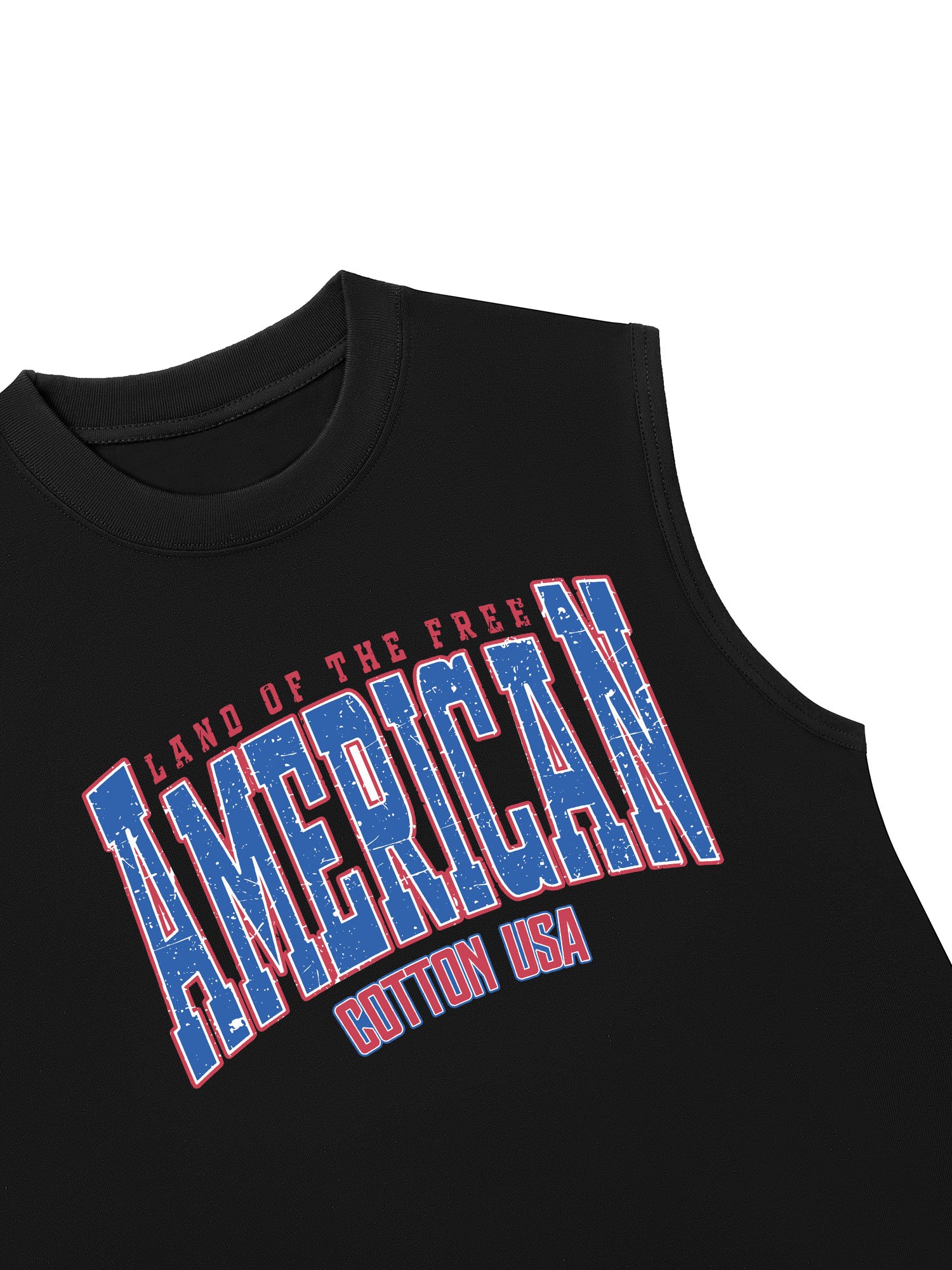 Áo Ba Lỗ Relaxed Fit USA Land Of The Free