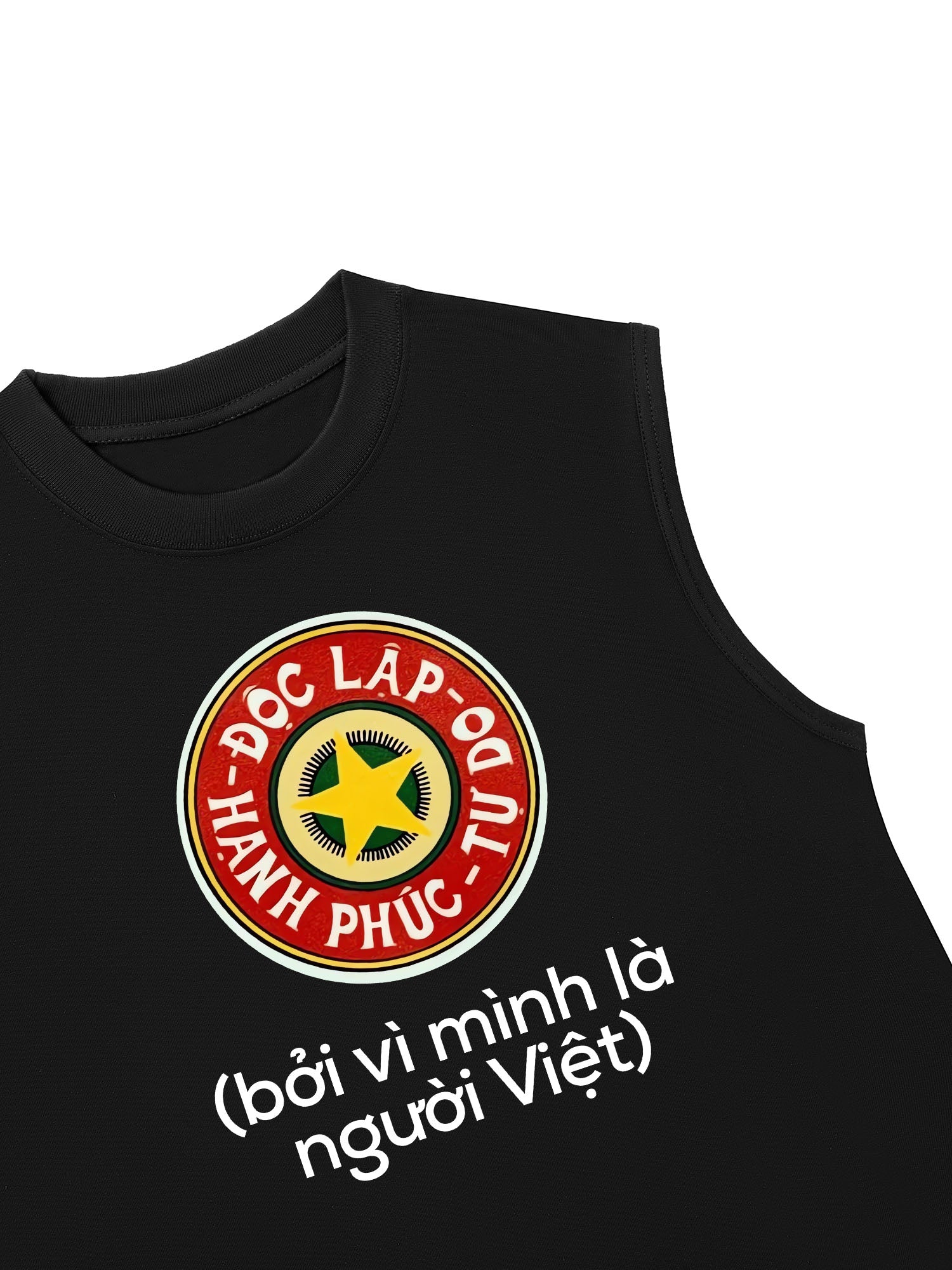 Áo Ba Lỗ Relaxed Fit Cao Sao Đỏ