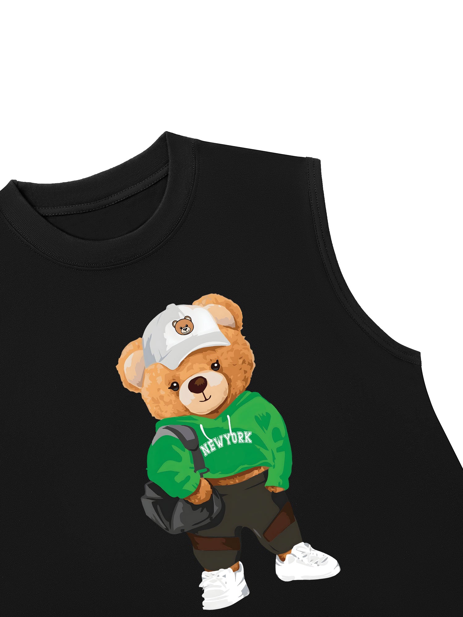 Áo Ba Lỗ Relaxed Fit Sporty Bear