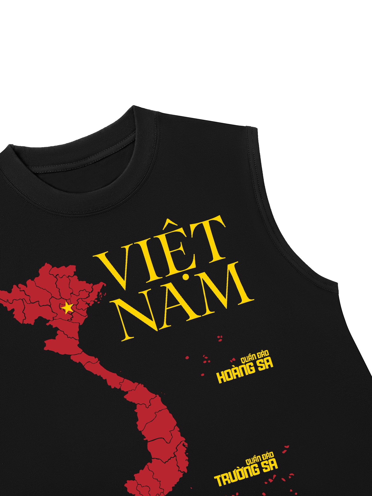 Áo Ba Lỗ Relaxed Fit Lãnh Thổ Việt Nam