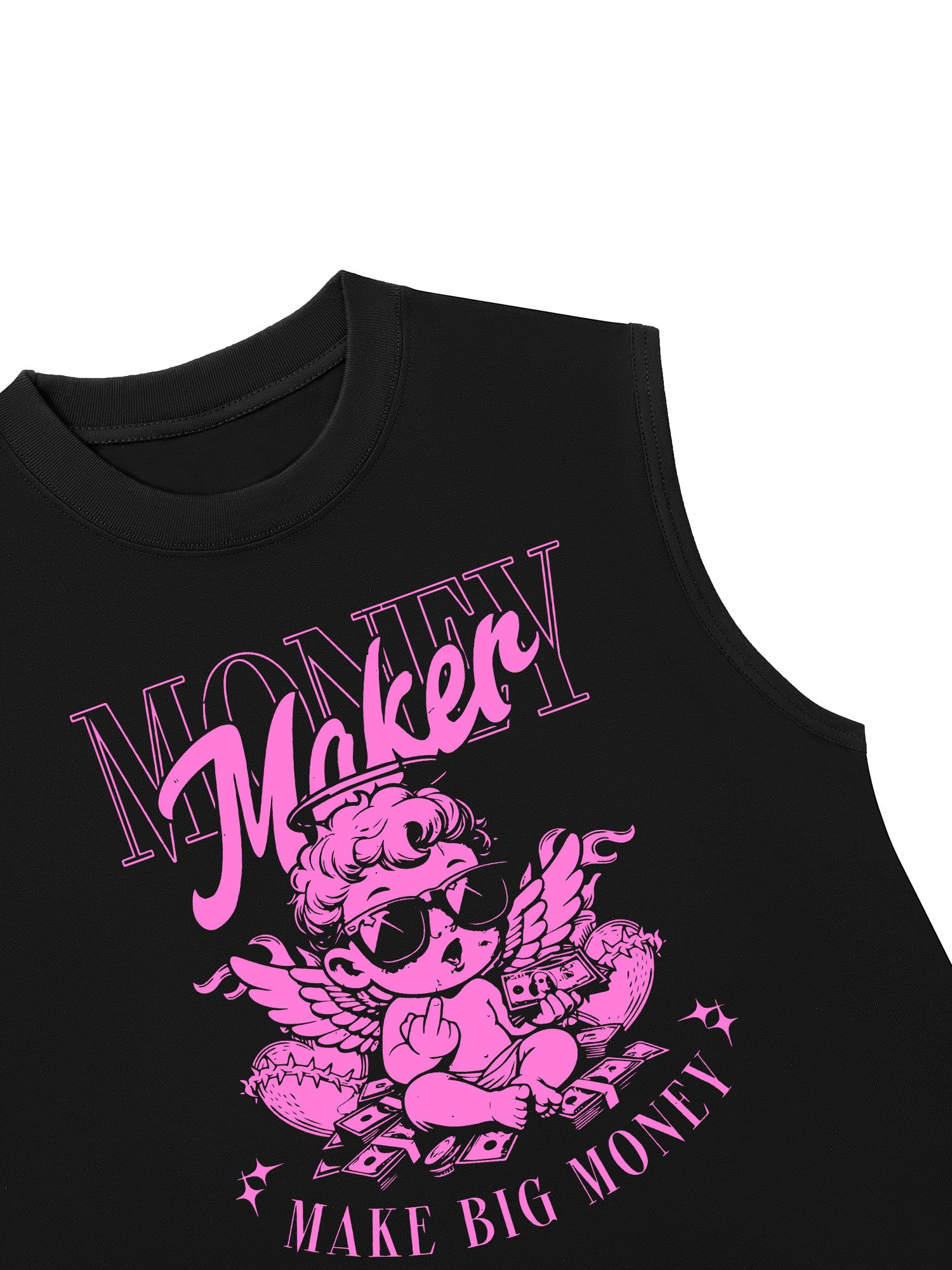 Áo Ba Lỗ Relaxed Fit Money Maker Make Big