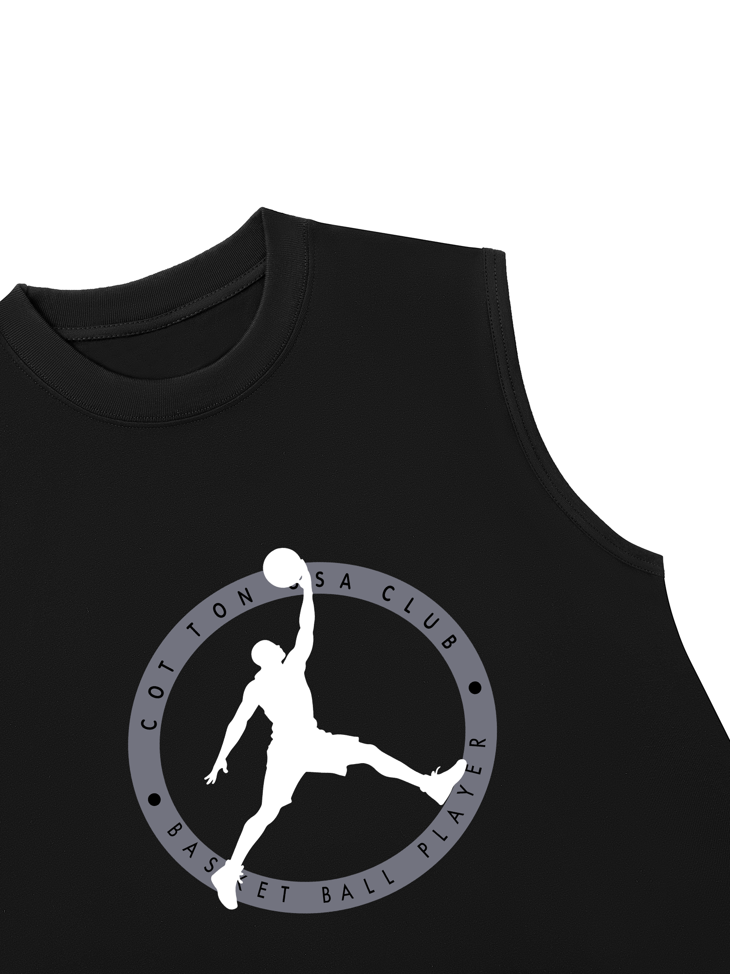 Áo Ba Lỗ Relaxed Fit Basketball Logo