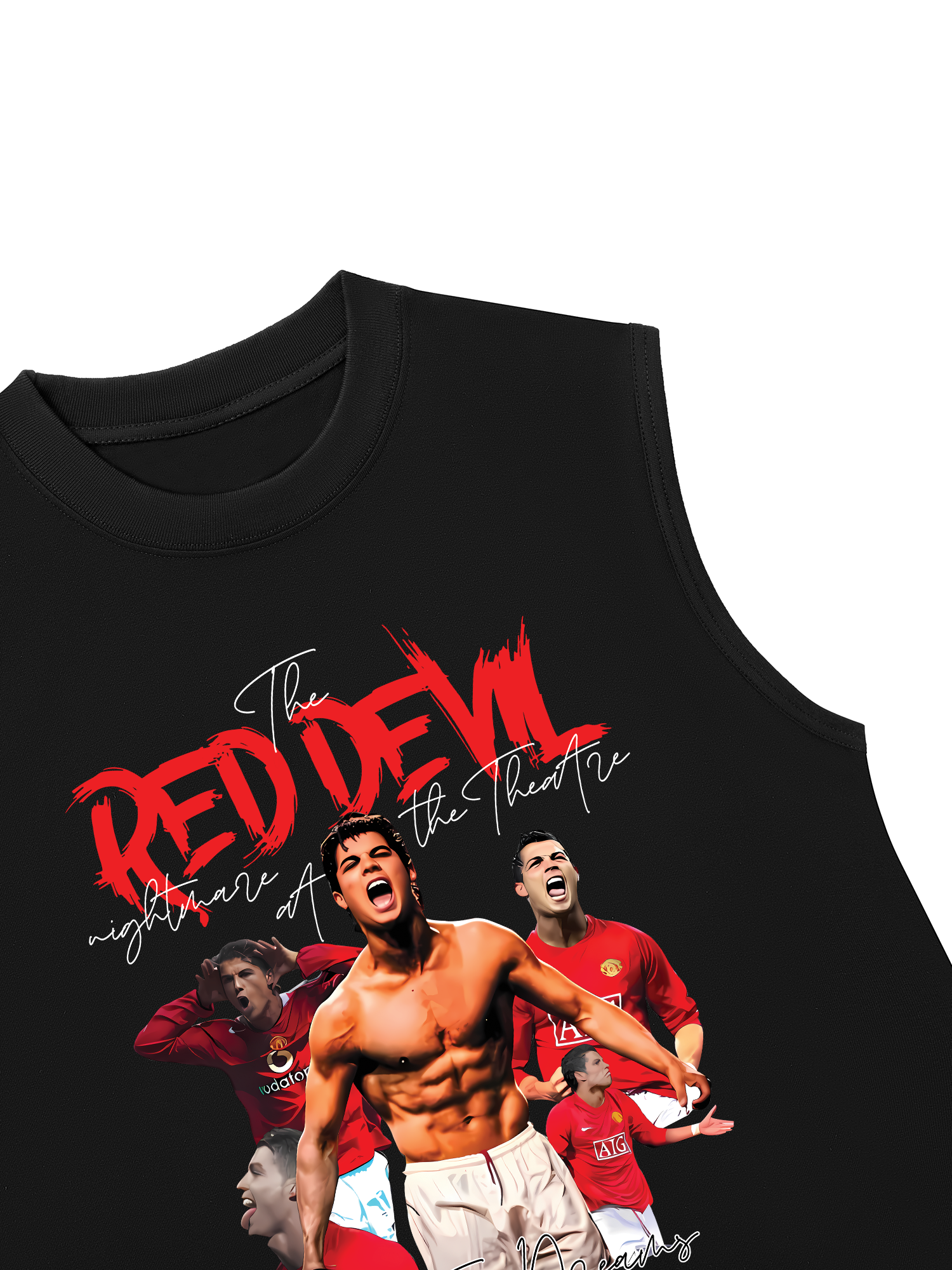 Áo Ba Lỗ Relaxed Fit Manchester United Red Devils CR7