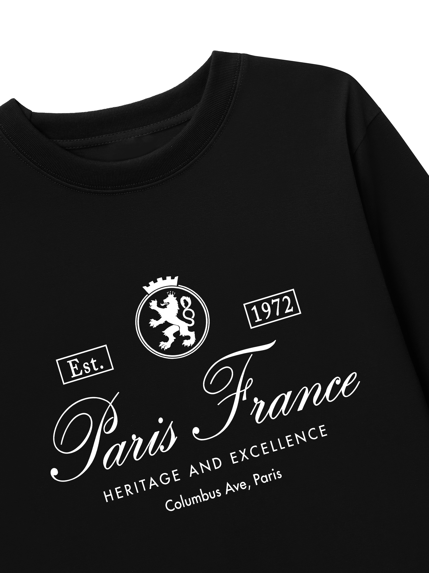 Áo Thun Dài Tay Vintage Paris France