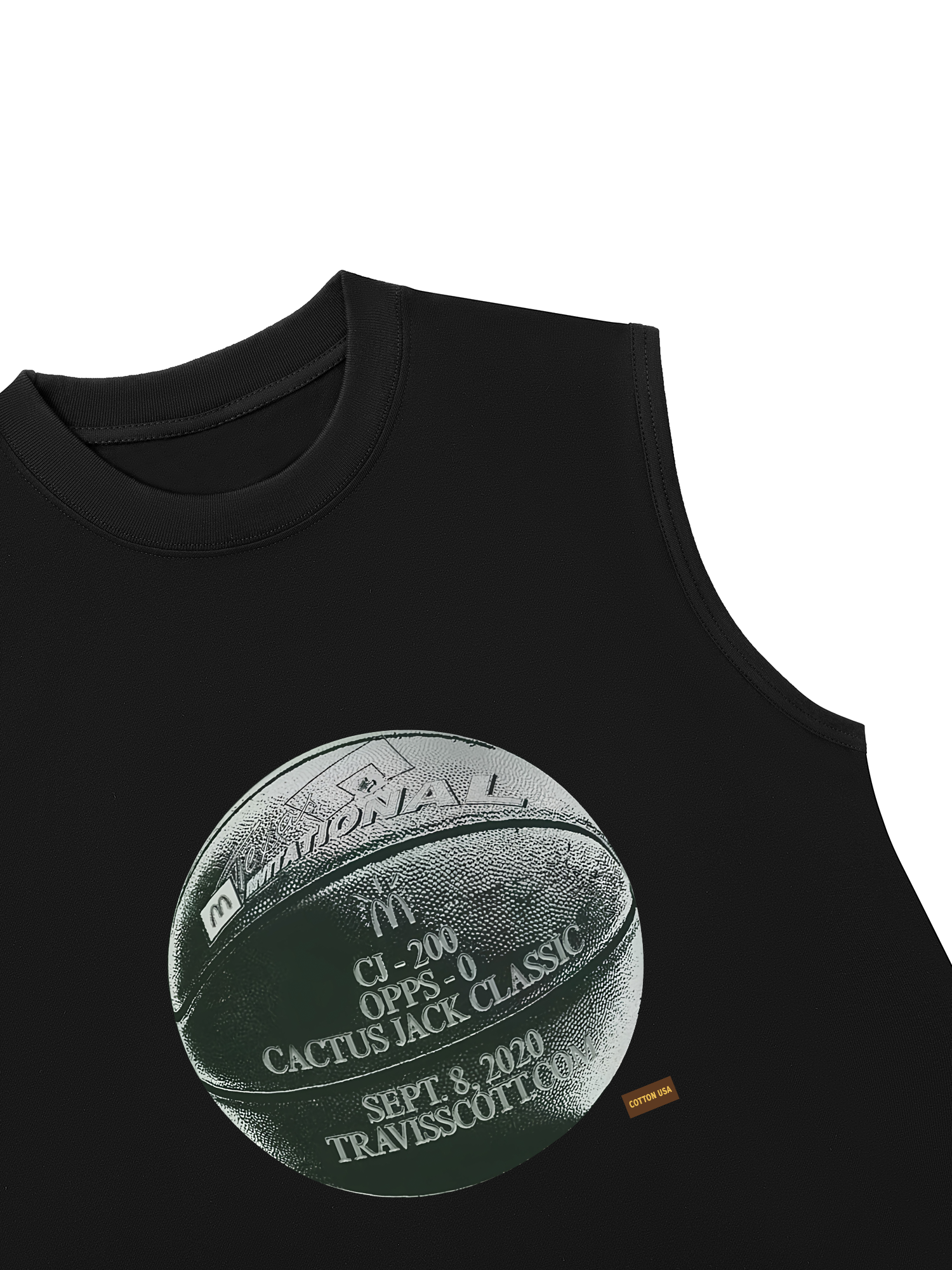 Áo Ba Lỗ Relaxed Fit Basketball Silver Ball