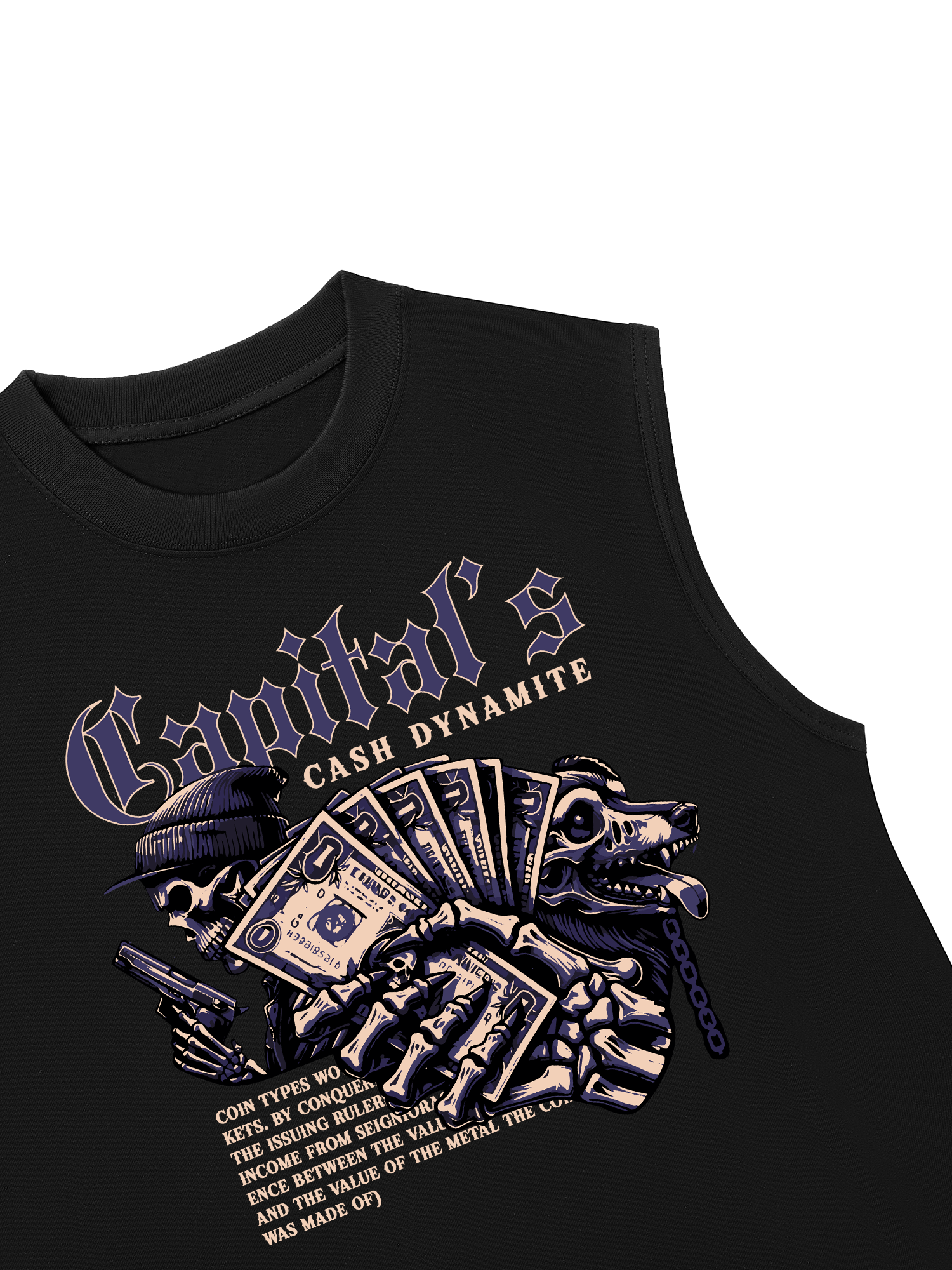 Áo Ba Lỗ Relaxed Fit oney Cash Dynamite