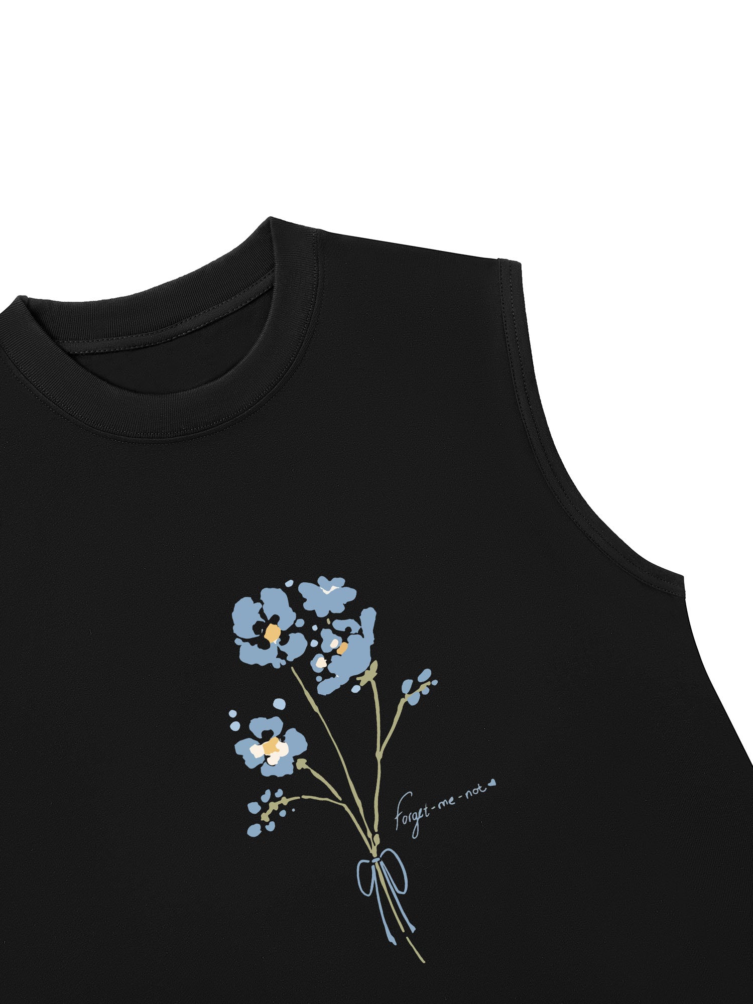 Áo Ba Lỗ Relaxed Fit Forget Me Not