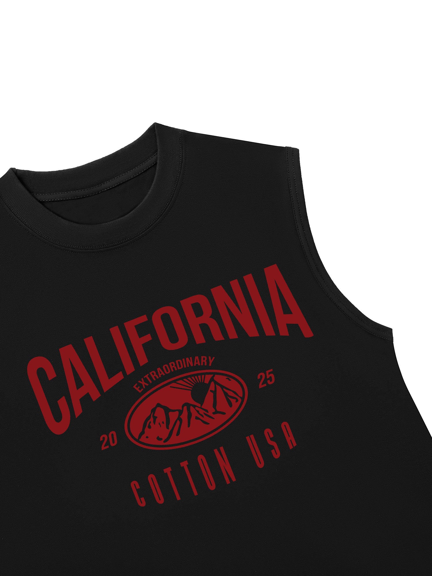 Áo Ba Lỗ Relaxed Fit USA California Extraordinary
