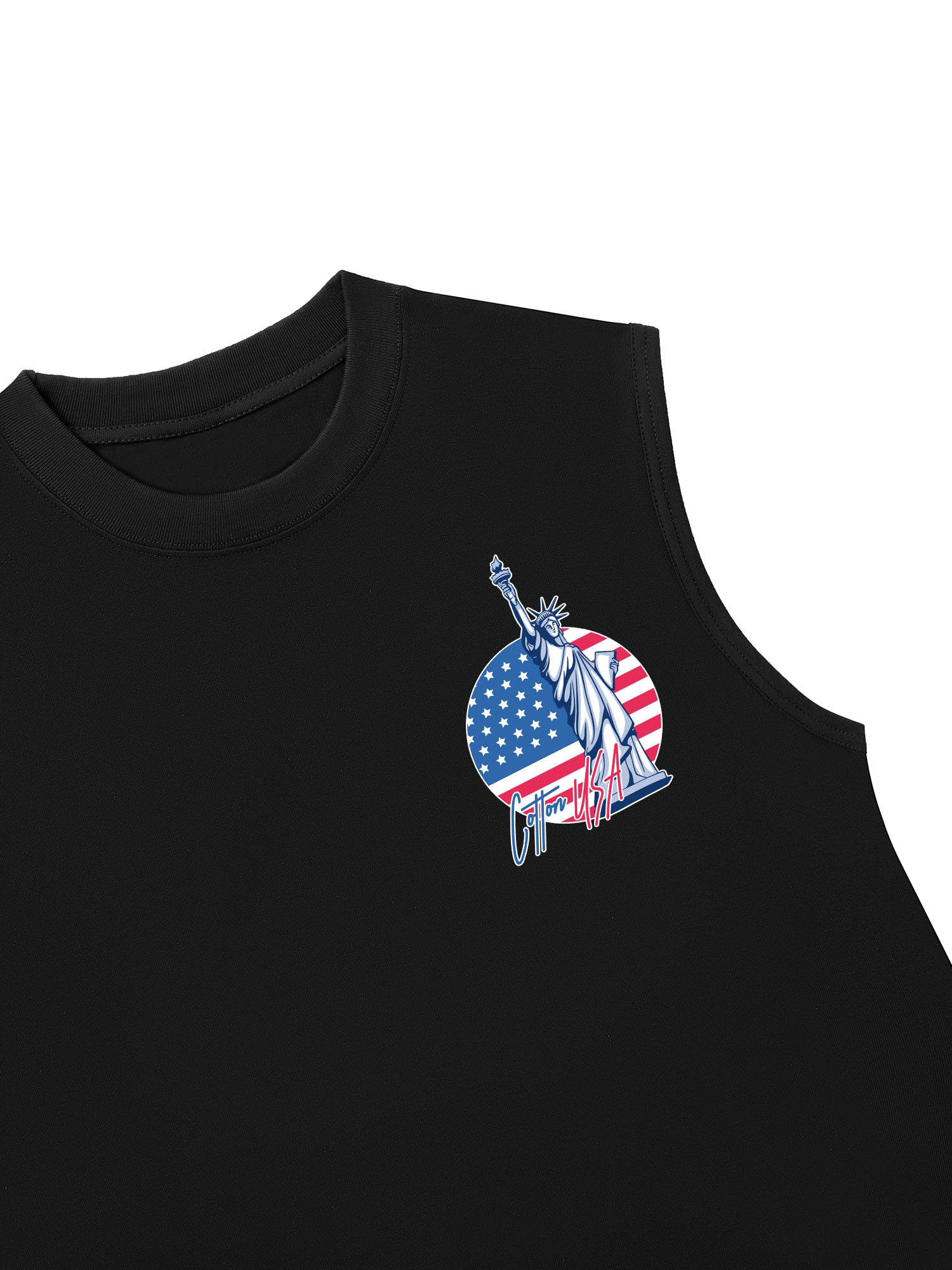 Áo Ba Lỗ Relaxed Fit USA Statue Of Liberty