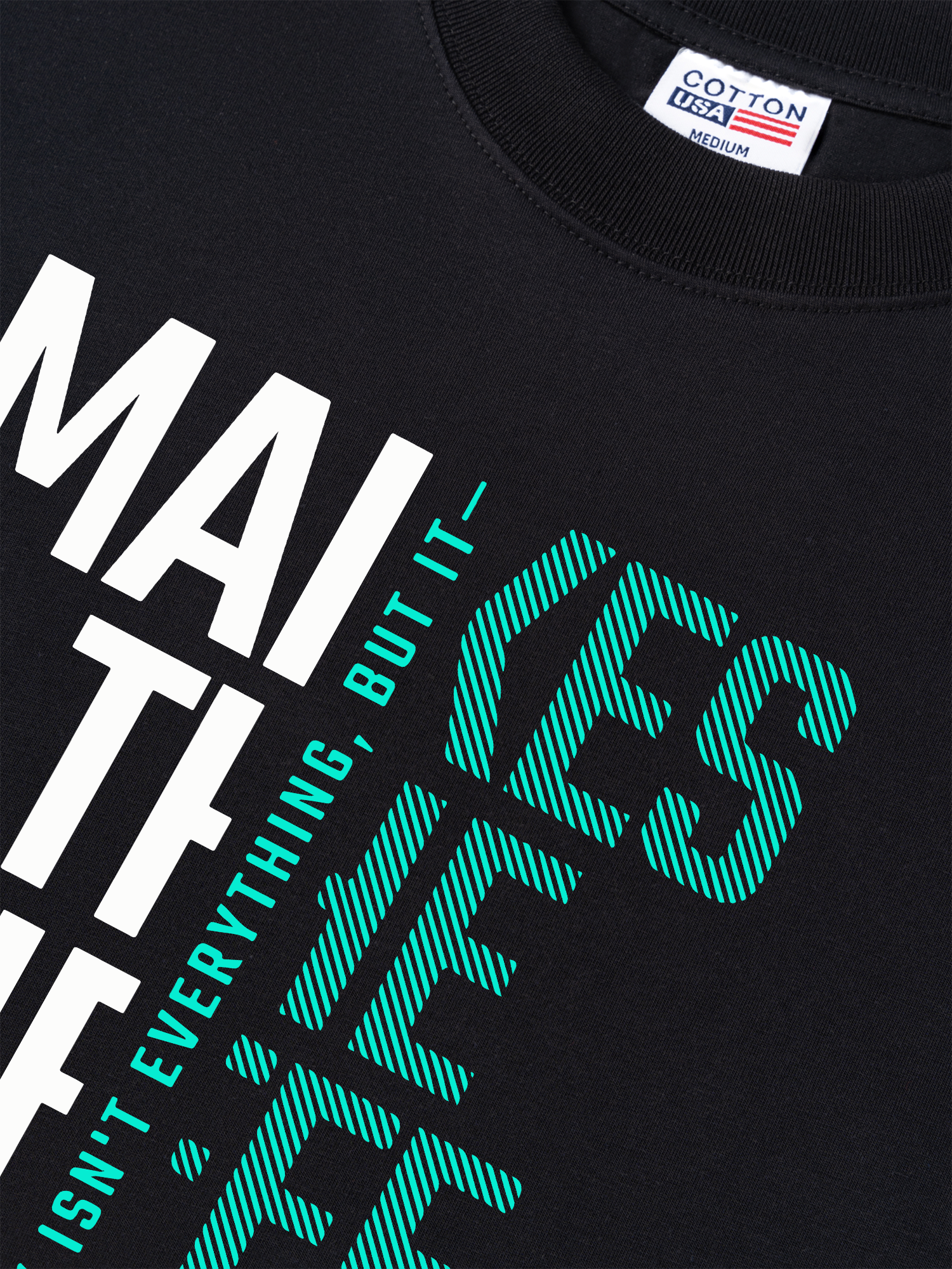 Áo Thun Relaxed Fit Money Motivational Modern Typographic