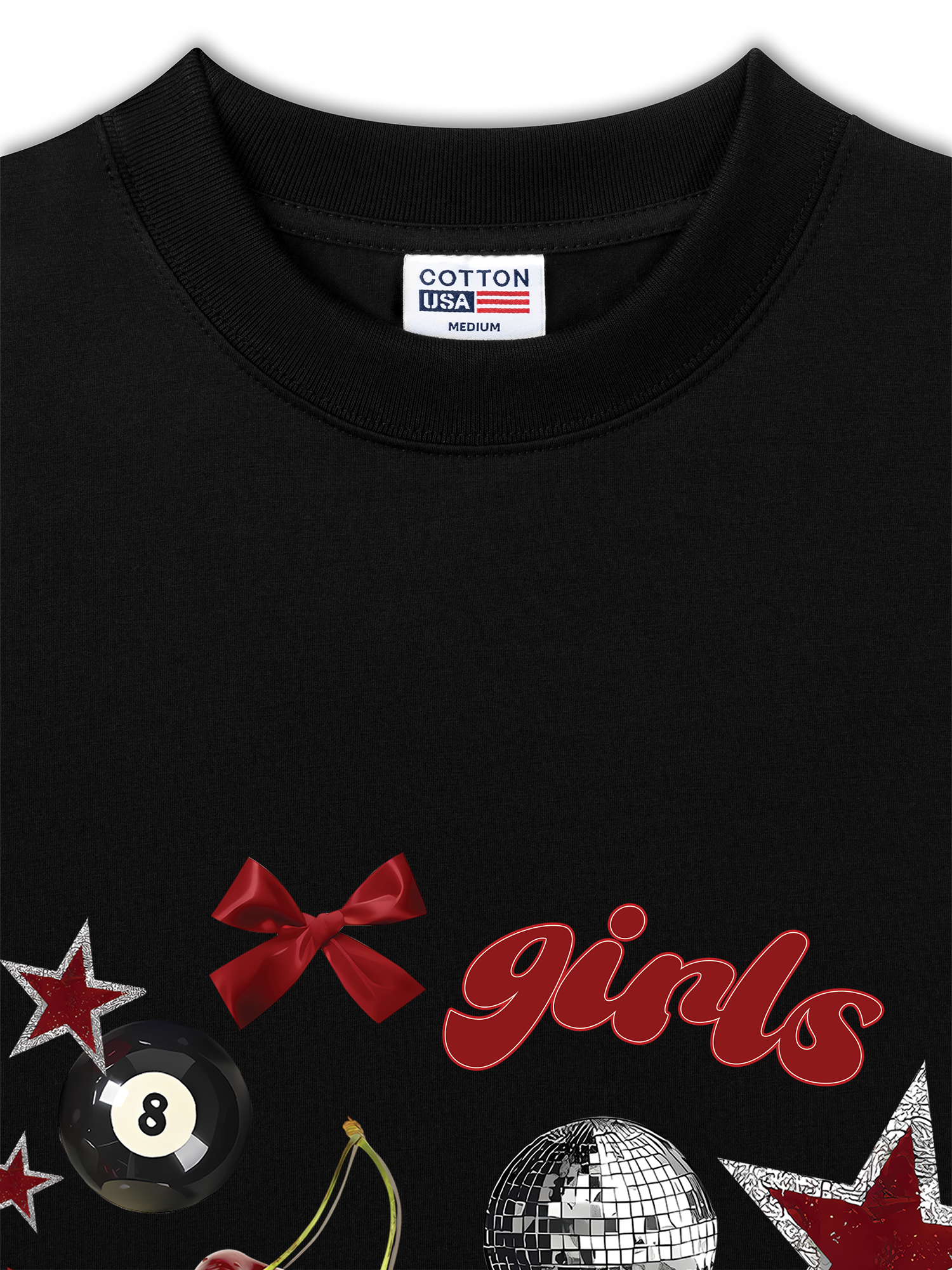 Áo Thun Relaxed Fit Cherry Girls