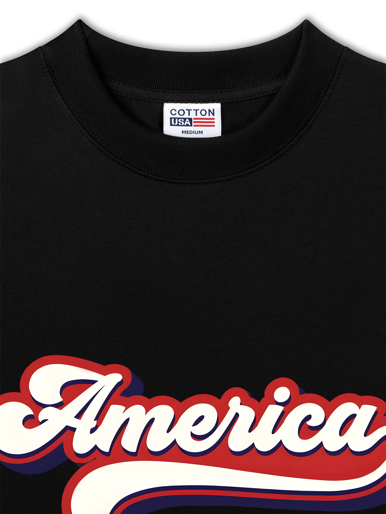 Áo Thun Relaxed Fit USA Vintage America
