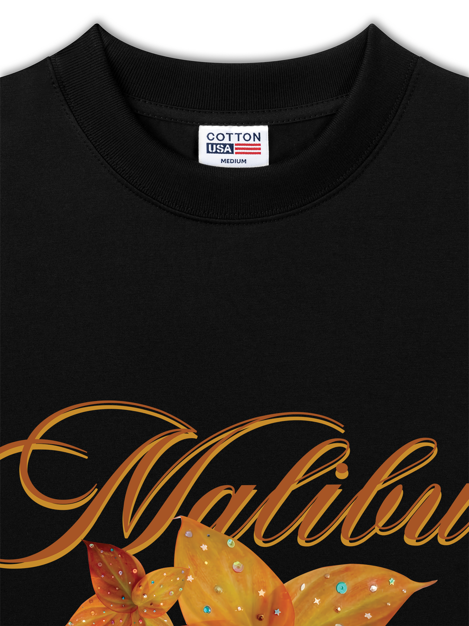 Áo Thun Relaxed Fit Bling Malibu