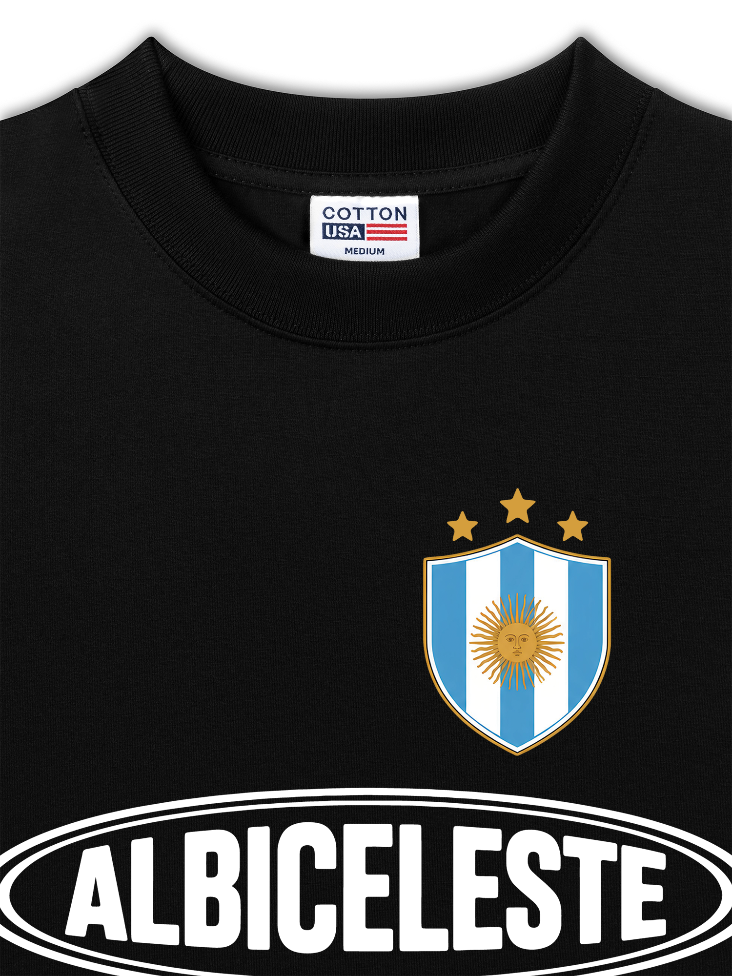 Áo Thun Relaxed Fit Soccer ALBICELESTE