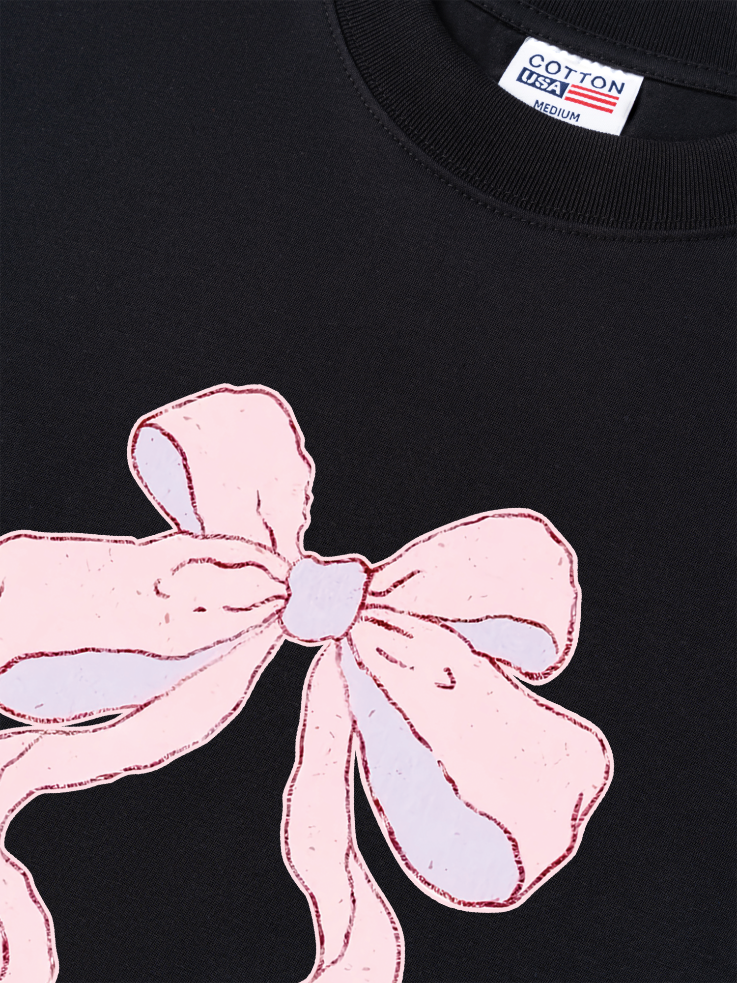 Áo Thun Relaxed Fit Rabbit Ribbon