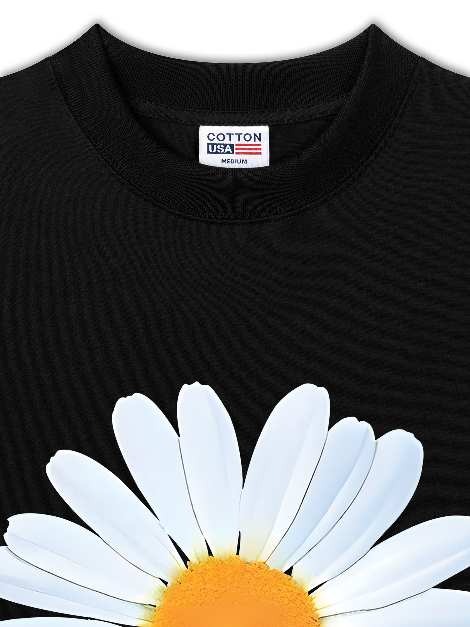Áo Thun Relaxed Fit Floral Design For VIP Daisy Flower