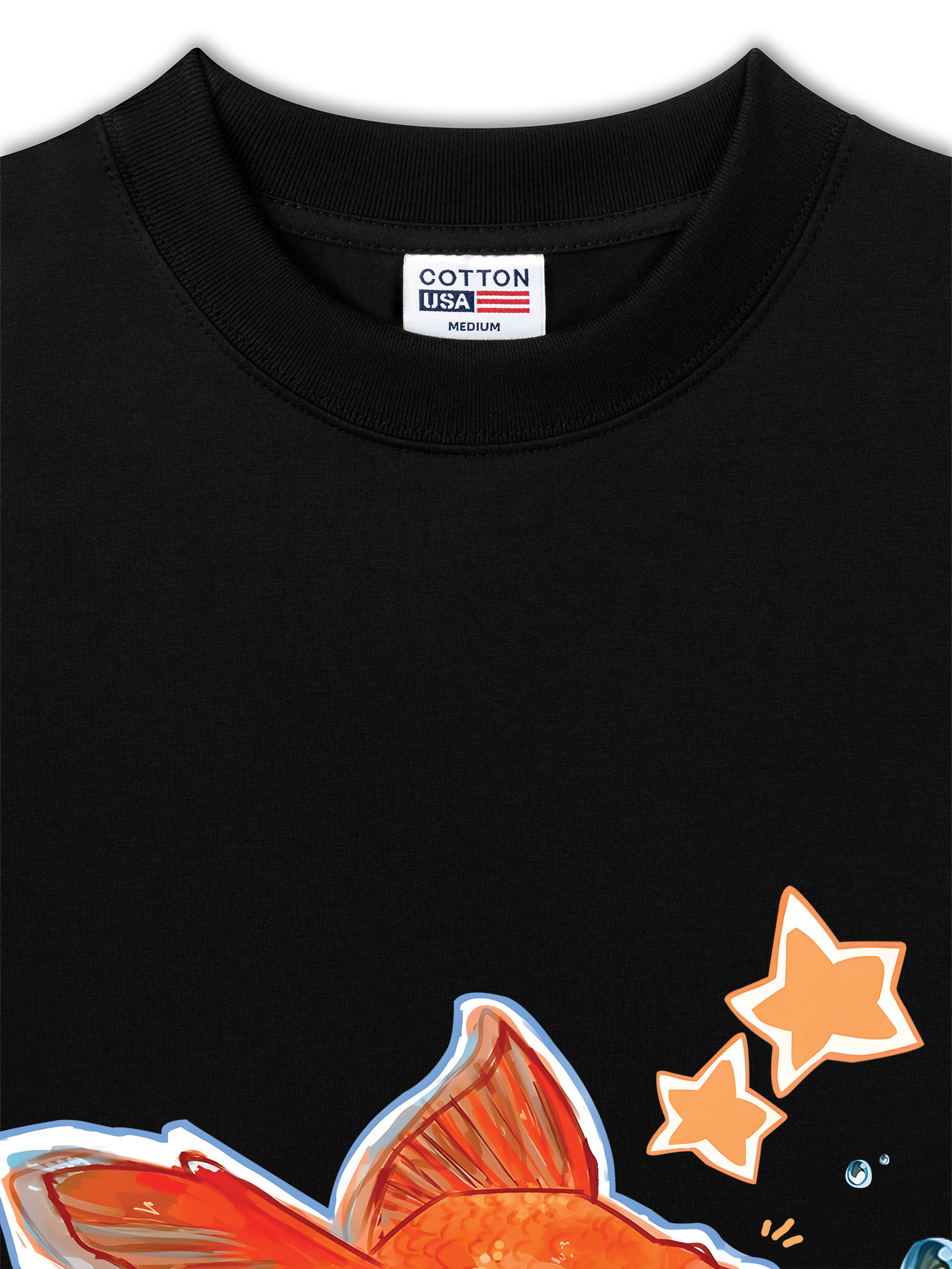 Áo Thun Relaxed Fit Tropical Goldfish