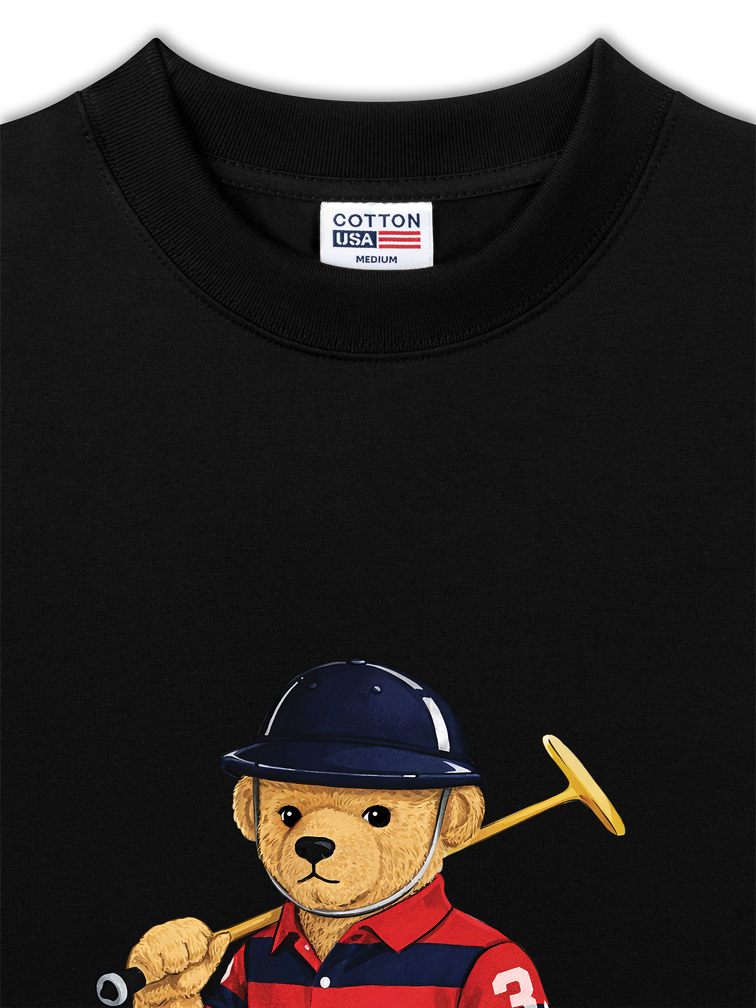 Áo Thun Relaxed Fit Quiet Luxury Bear