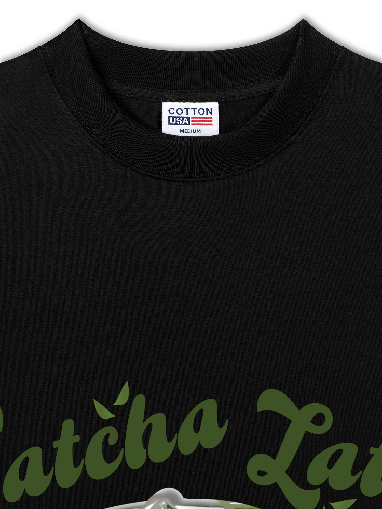 Áo Thun Relaxed Fit Tropical Matcha