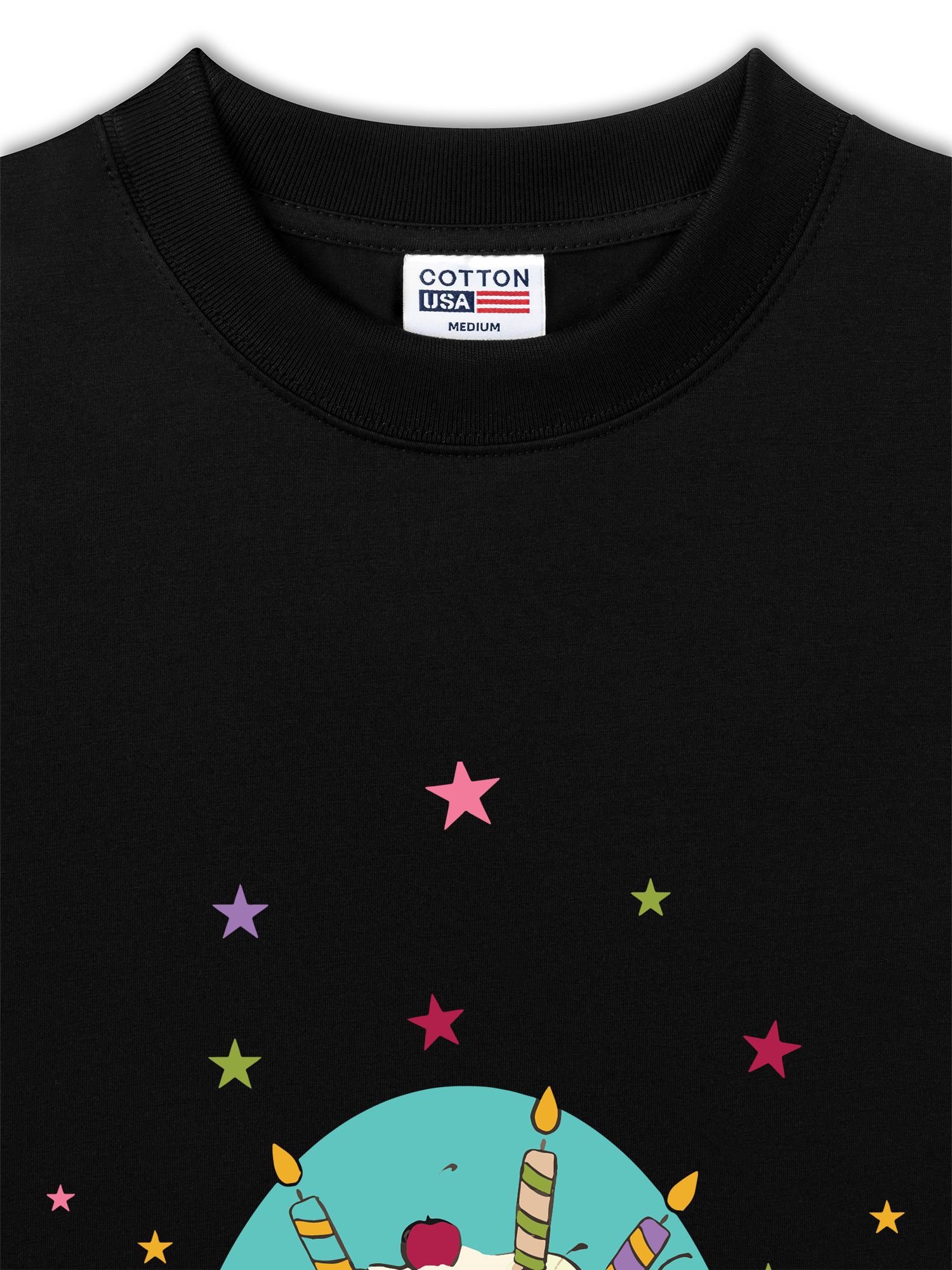 Áo Thun Relaxed Fit Soft Paw Star Bunny