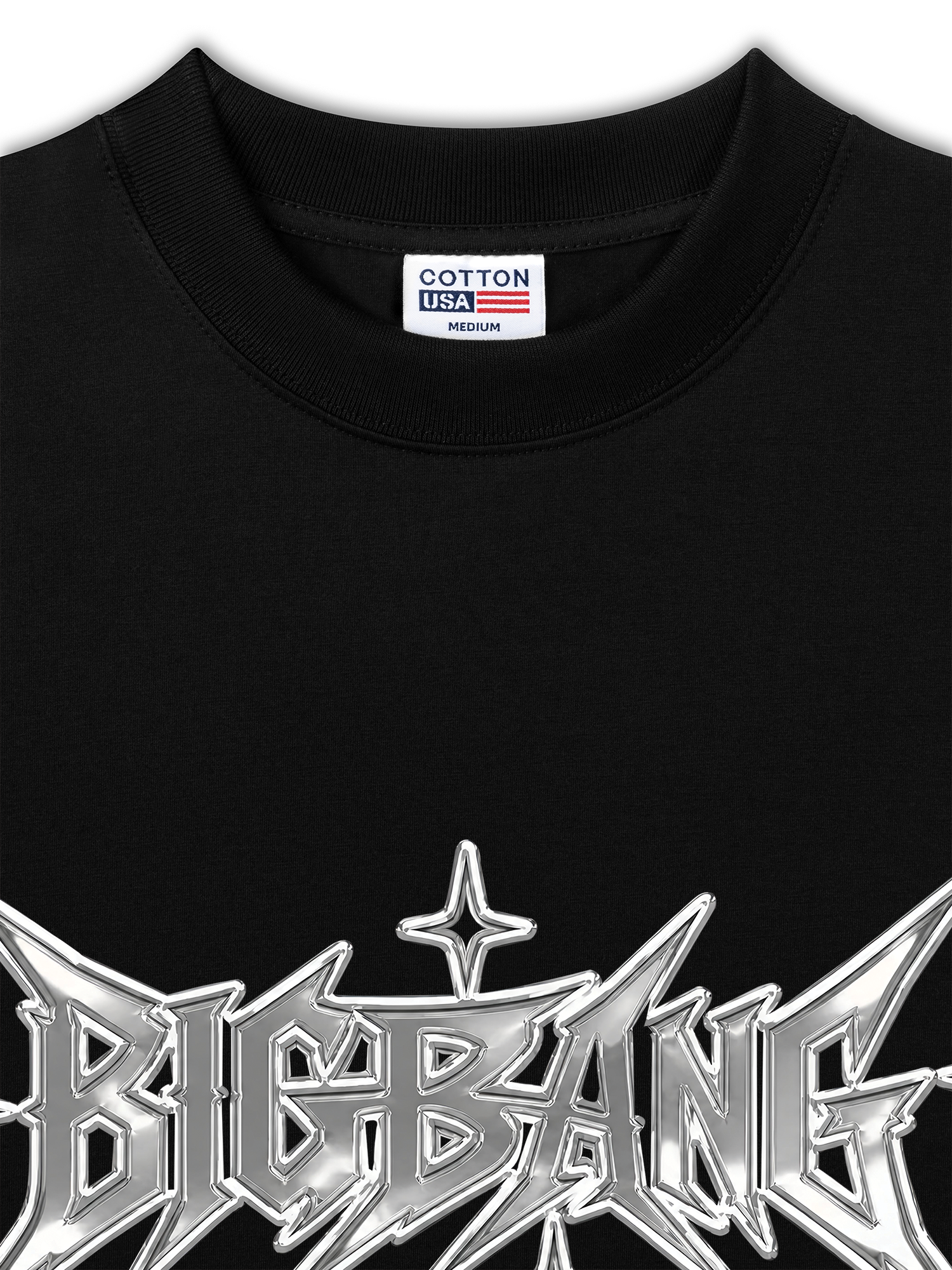 Áo Thun Relaxed Fit Silver Big Bang
