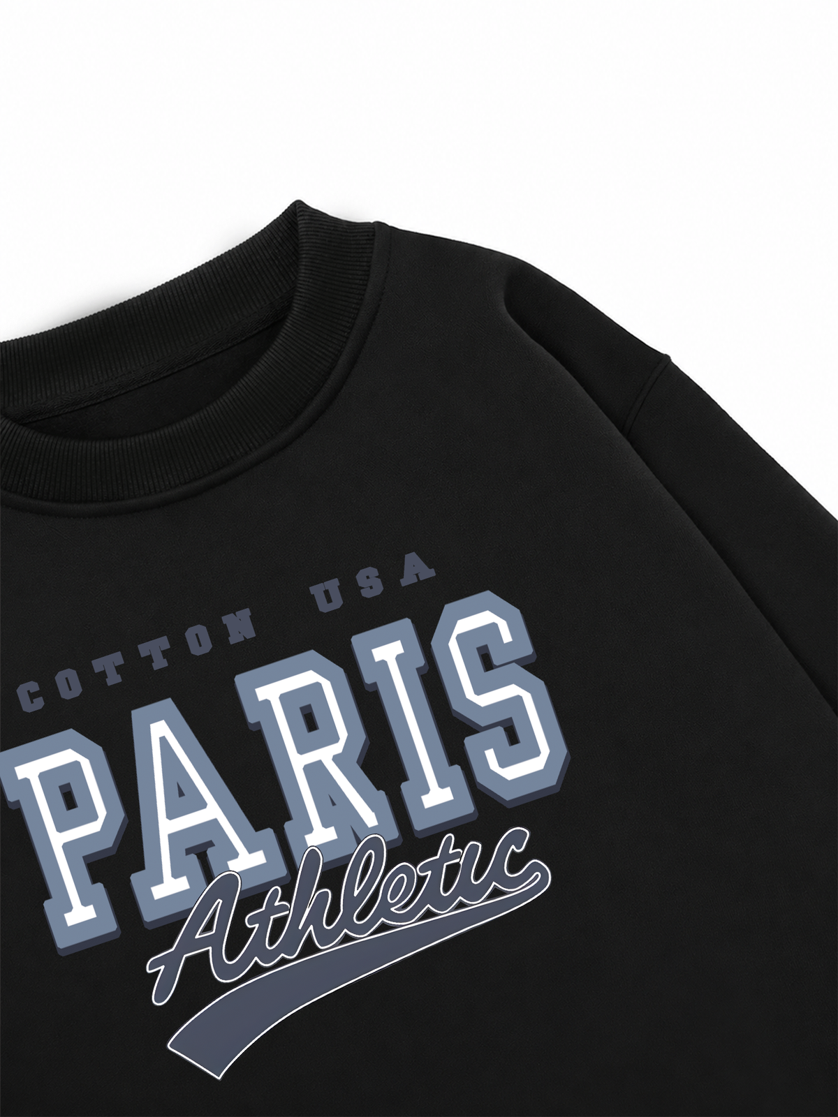 Áo Sweater Nỉ Hai Da Paris