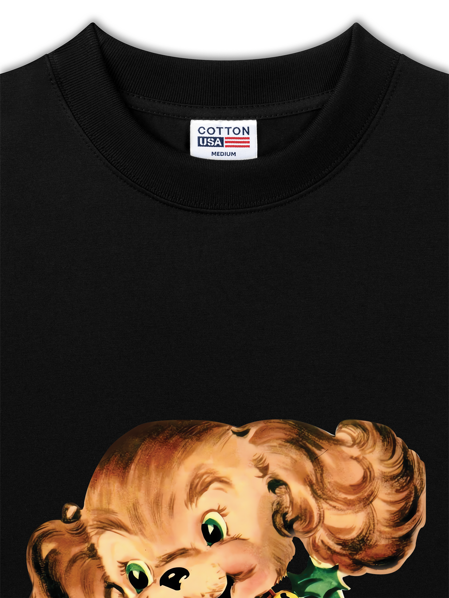 Áo Thun Relaxed Fit Soft Paw Brown Dog